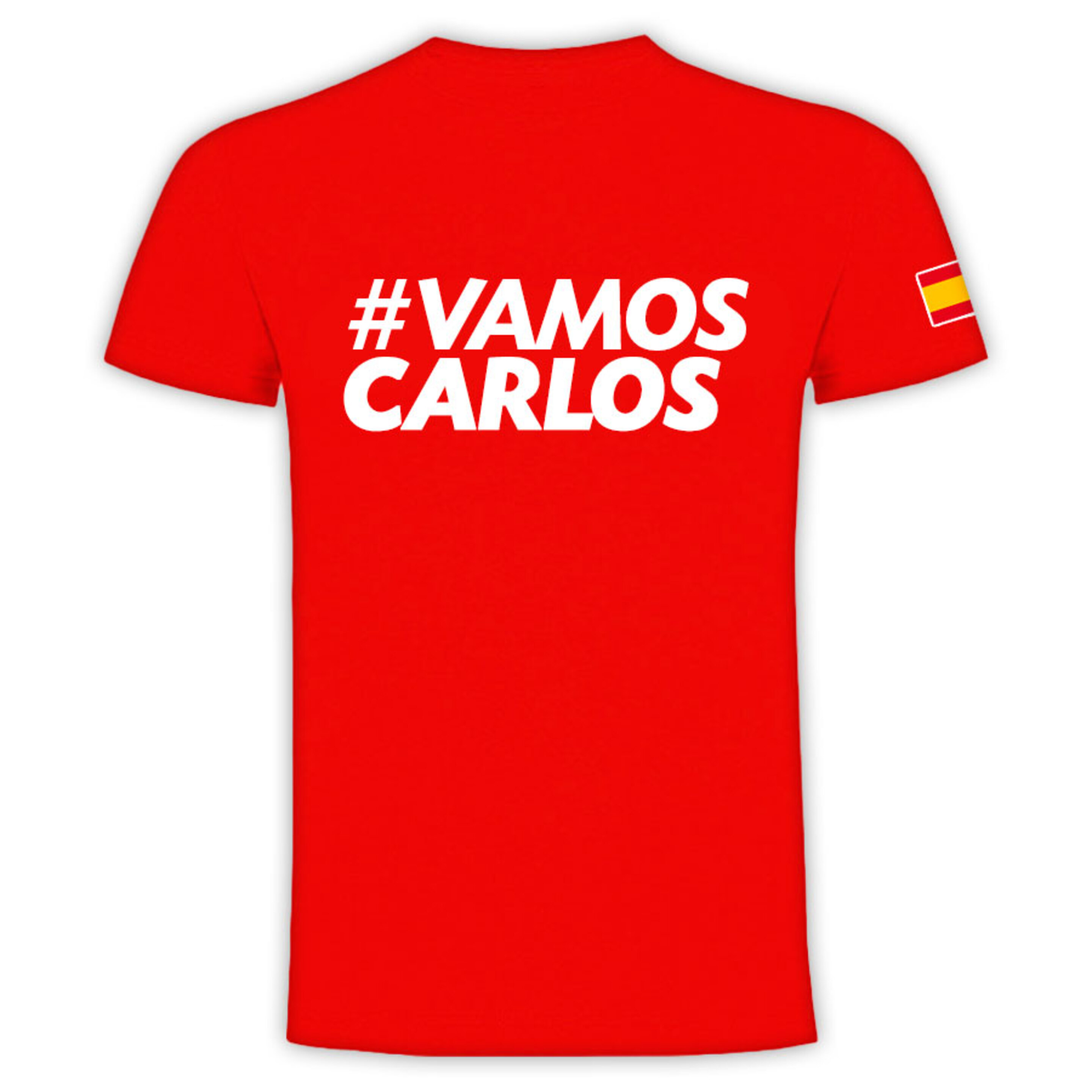 Camiseta #vamoscarlos