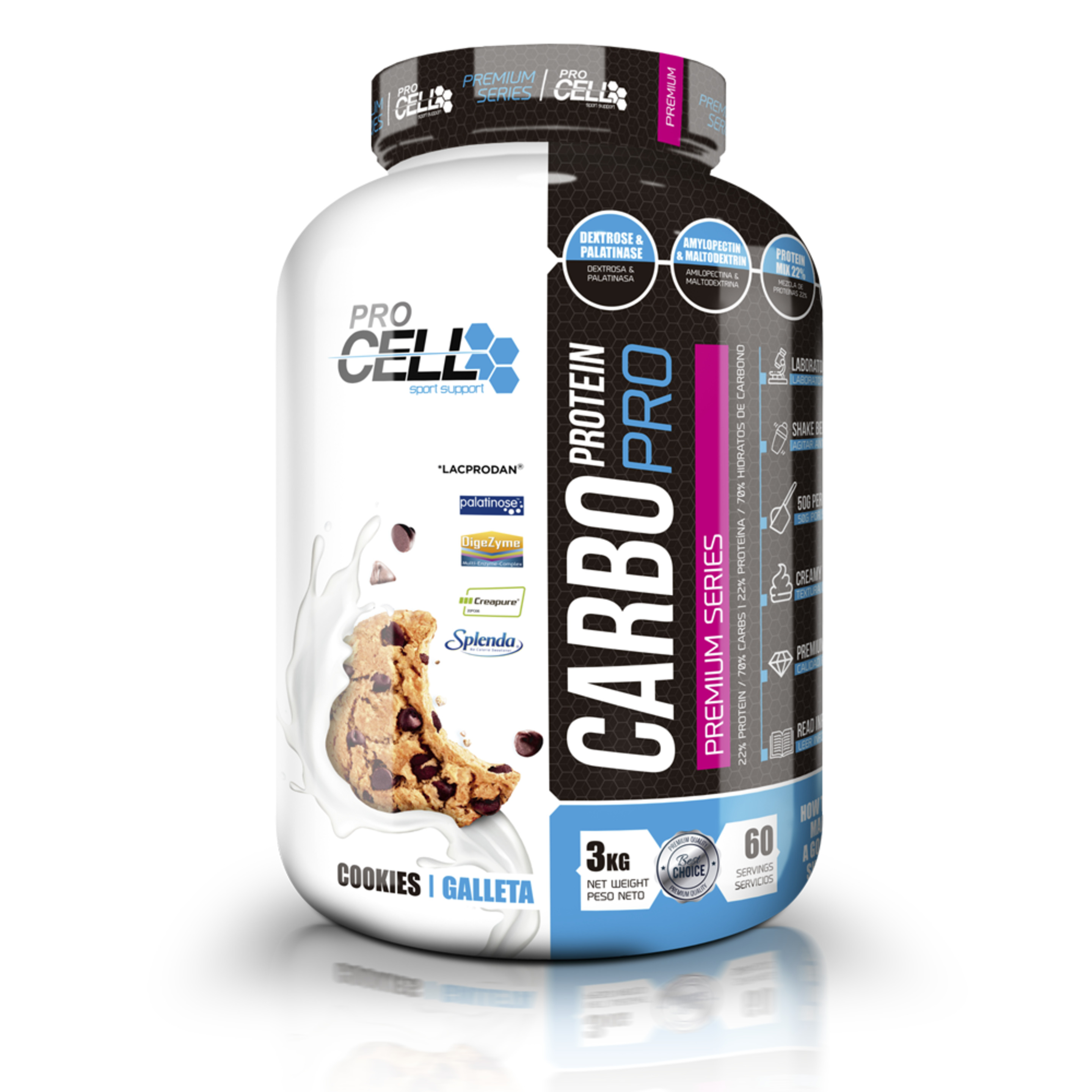 Carbo Protein 3kg Procell -  - 
