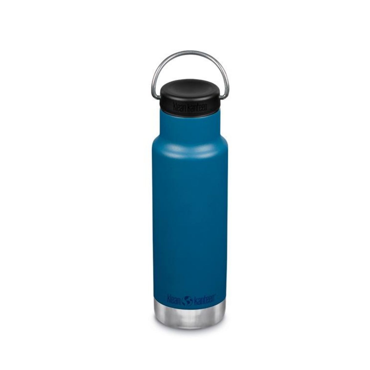 Botella Térmica Klean Kanteen Insulated Classic 12oz Con Tapón Loop Cap - azul - 