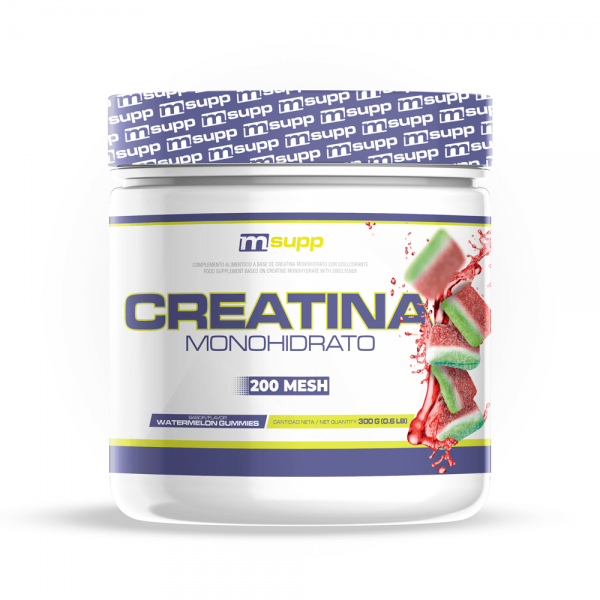 Creatina 200 Mesh - 300g De Mm Supplements Sabor Sandias De Gominola