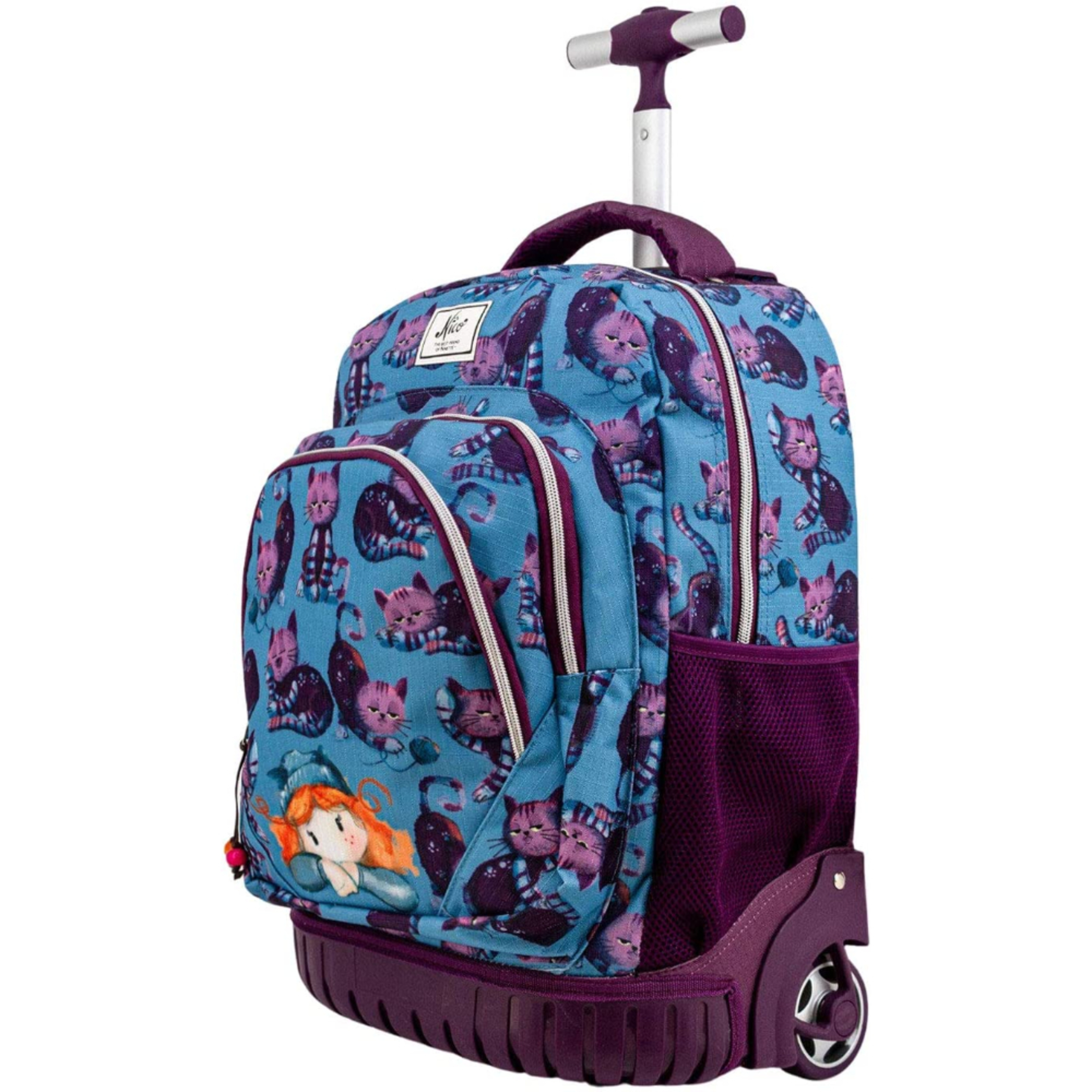 Mochila Trolley Ninette Doble