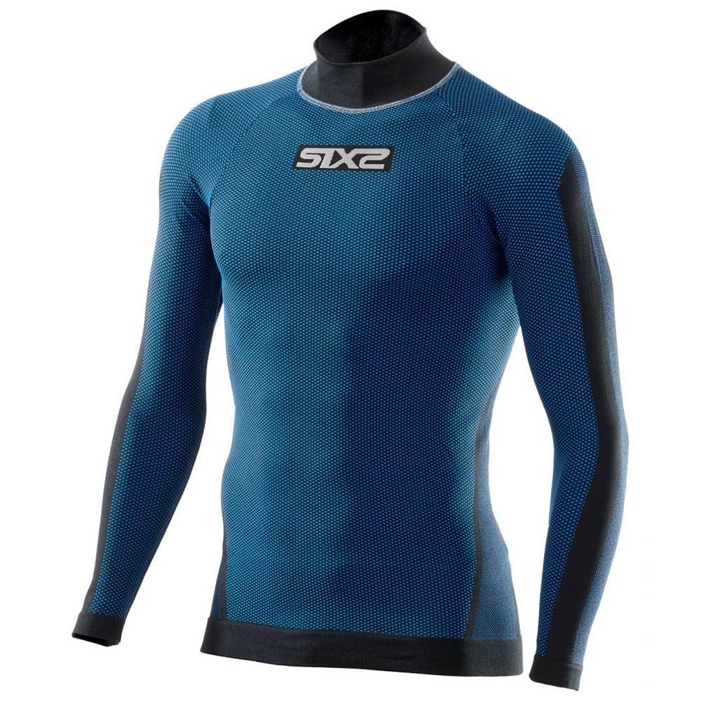 Camiseta Técnica Carbon Underwear Sixs Ts2 - azul-marino - 