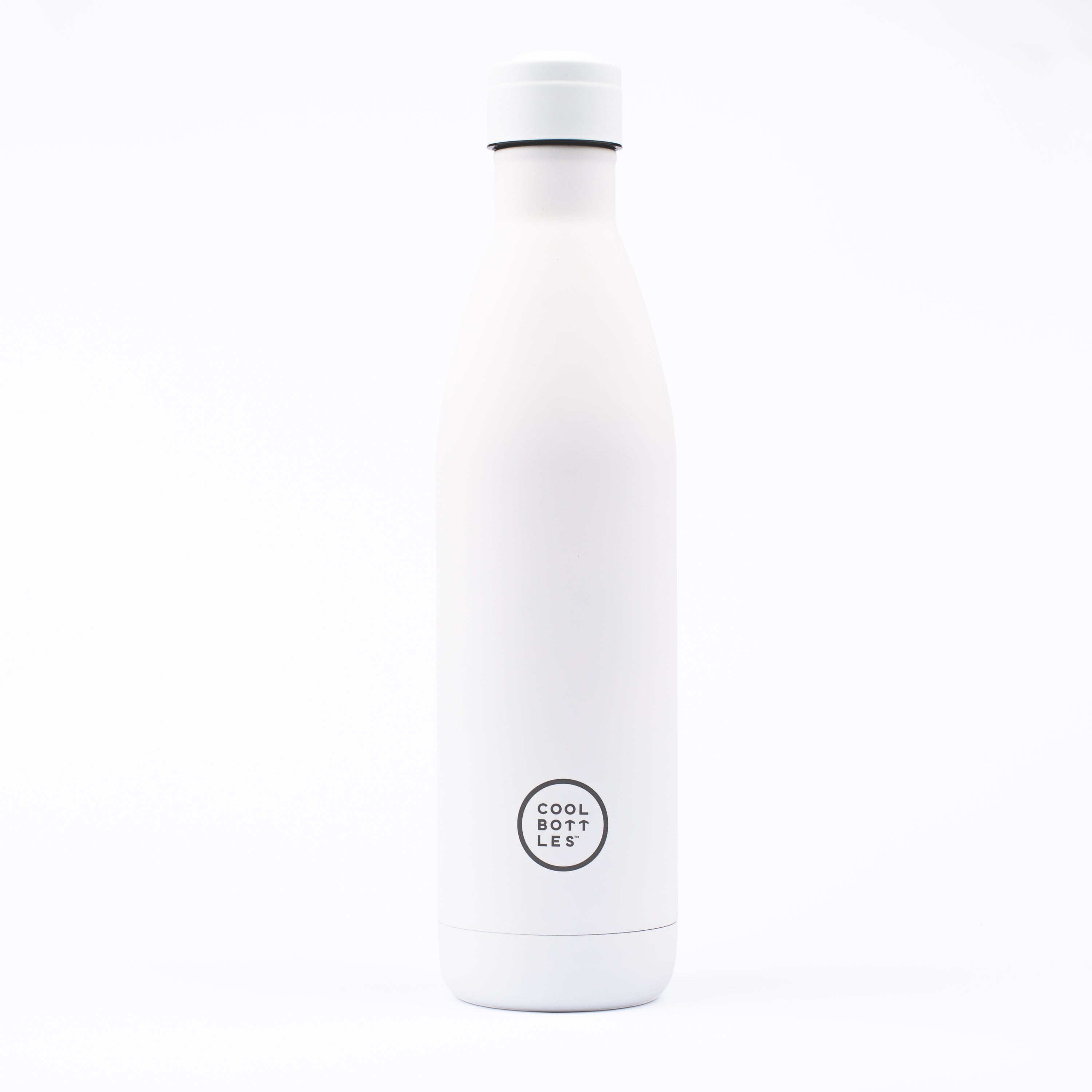 Botella Térmica Acero Inoxidable Cool Bottles. Mono White 750ml - blanco - 