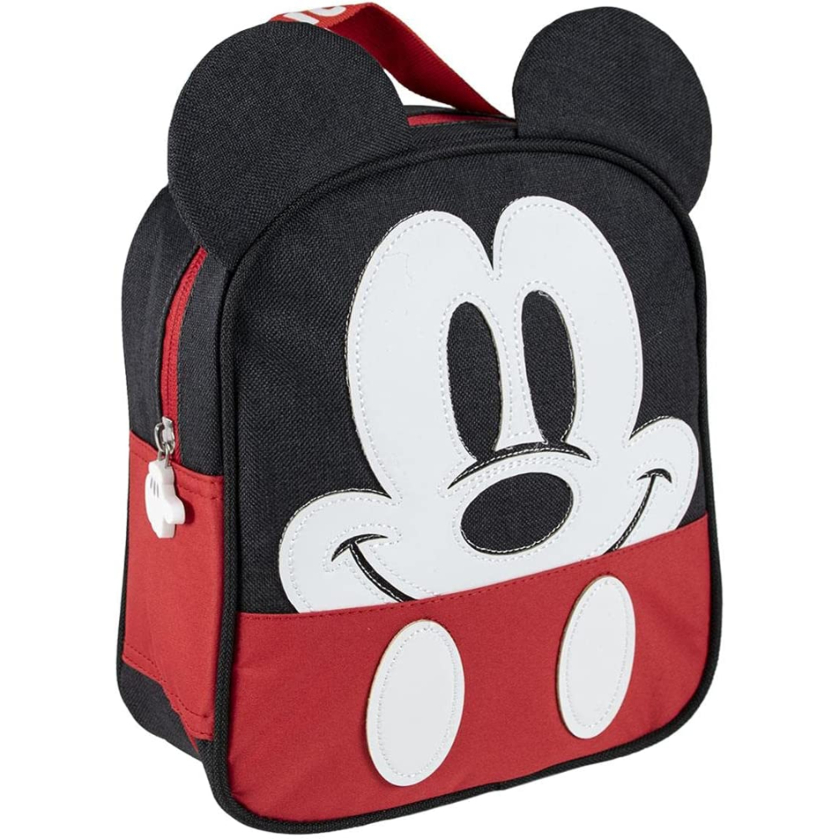 Bolsa Portaalimentos Mickey Mouse Con Forma 3d - rojo - 