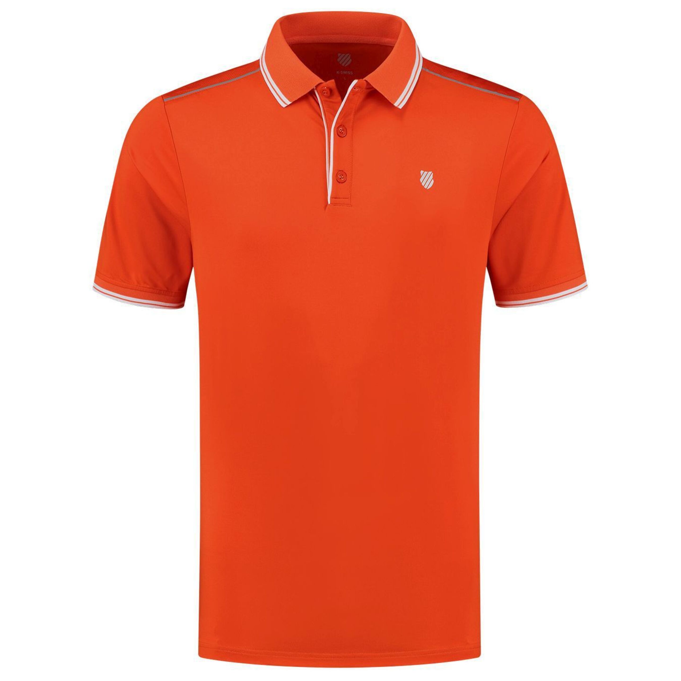 Camisa Polo Tênis/pádel K-swiss Hypercourt 4 - naranja - 