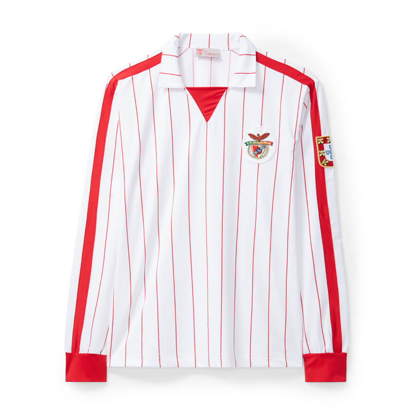 Camiseta Retro Benfica 1983 1984 - blanco - 