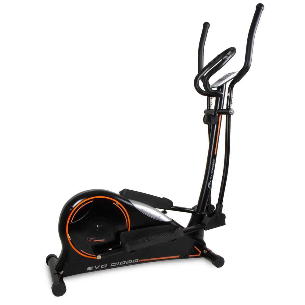 Bicicleta Elíptica Bh Fitness Evo C1000 Yc1000 Magnético - negro-naranja - 