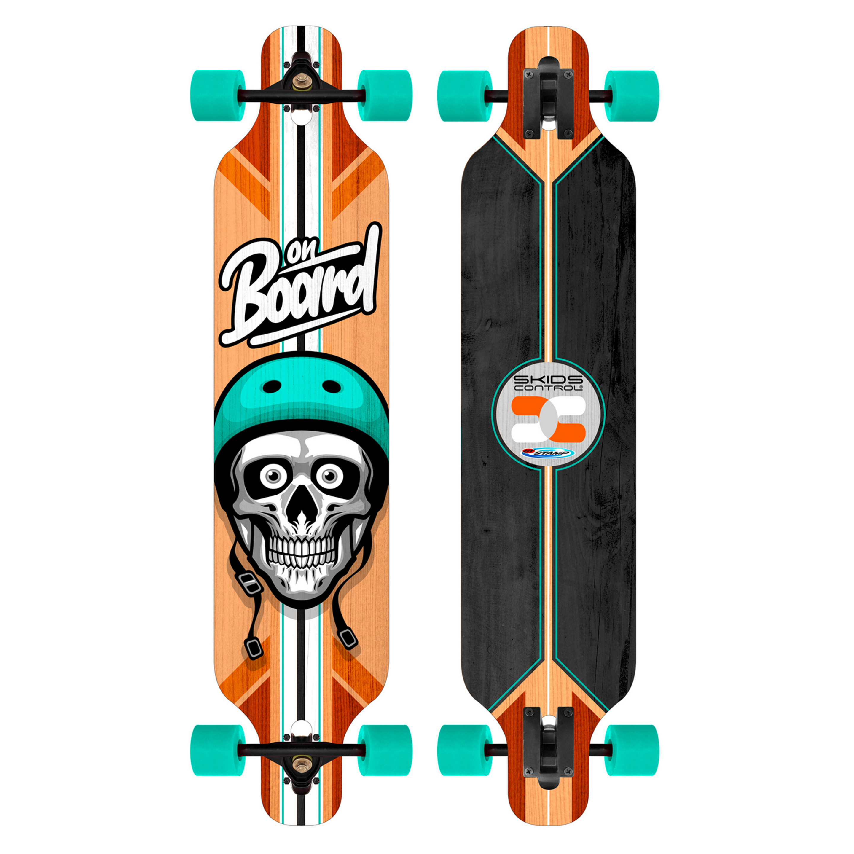 Longboard Skids Control 41 X 9 Pulgadas