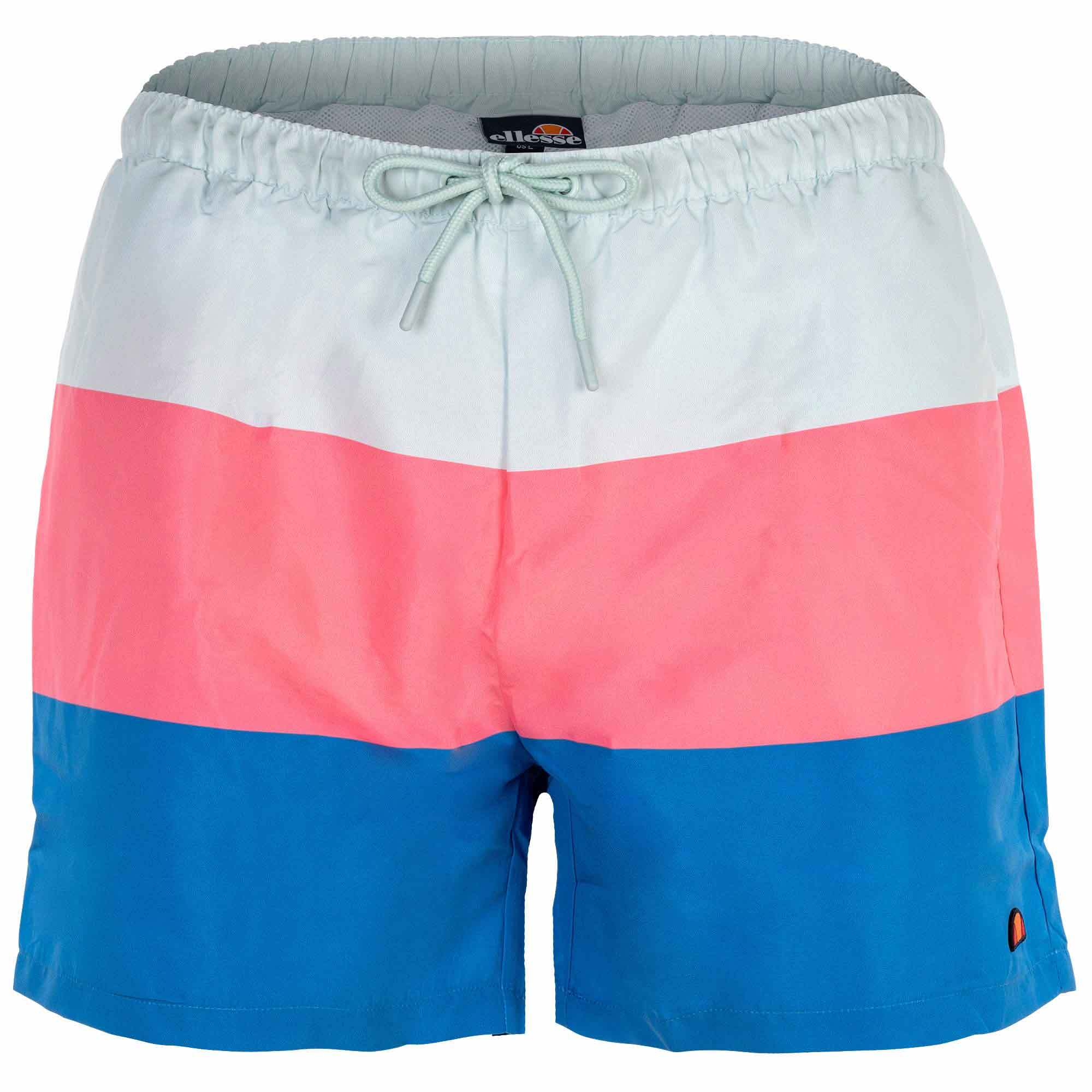 1er Pack Shorts De Baño Ellesse Vespore Corte Regular Desnudarse - azul-rosa-claro - 