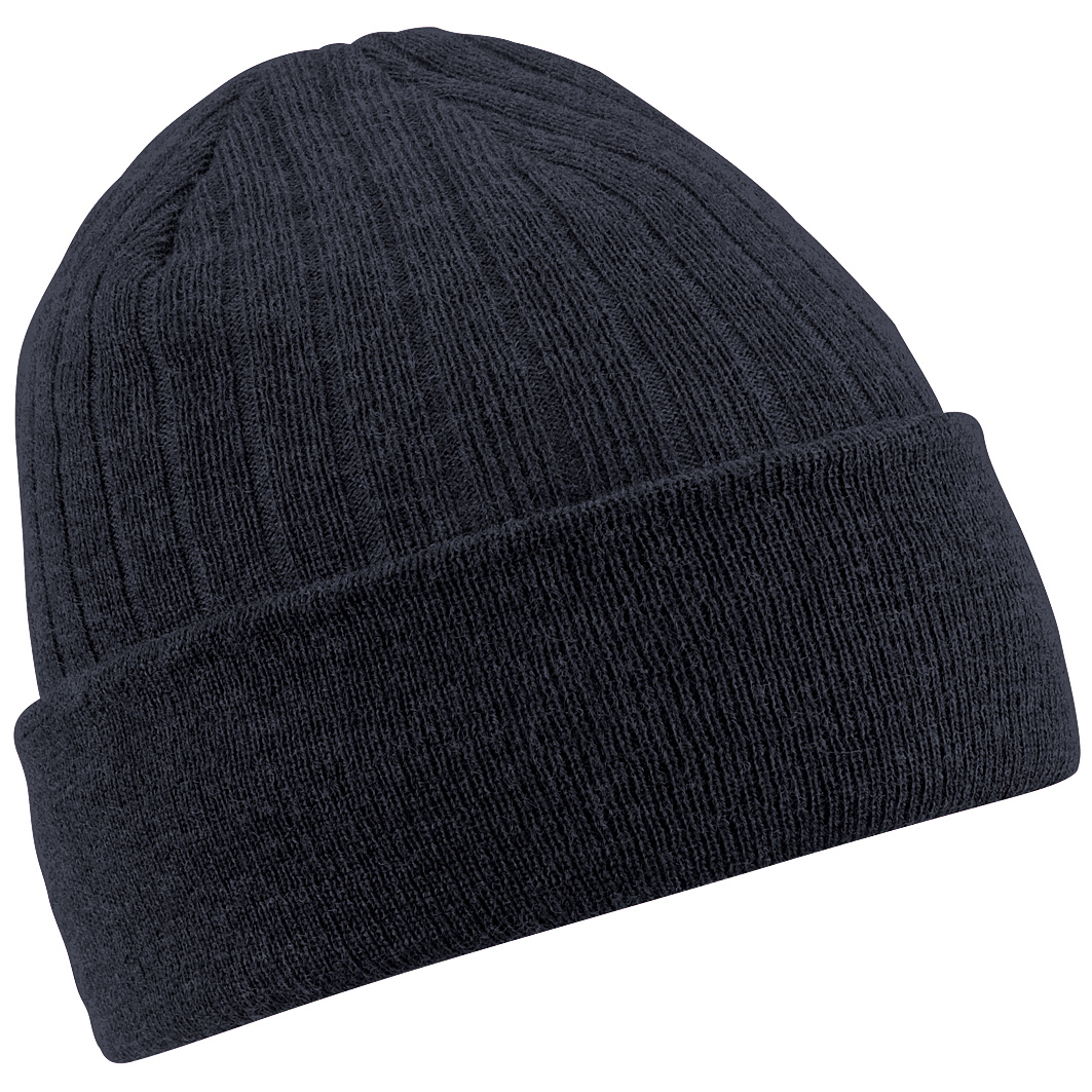 Thinsulate Thermal Winter / Ski Beanie Hat Beechfield - gris-oscuro - 