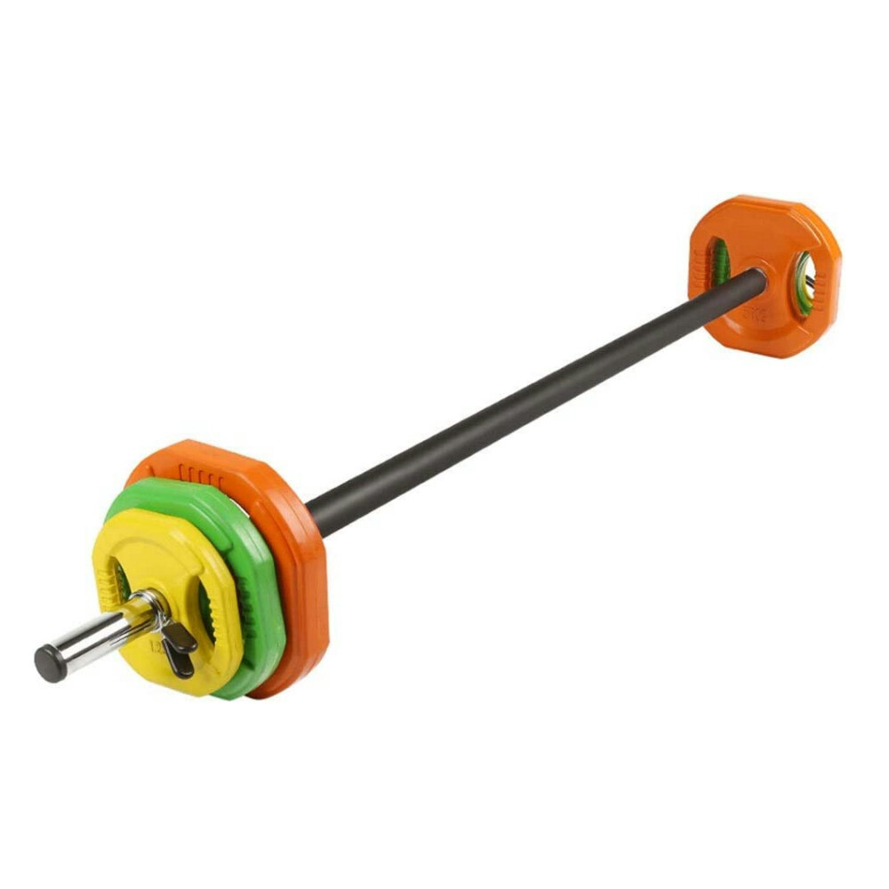 Set Pump Completo 20 Kg 28 Mm Ozio Fitness - multicolor - 