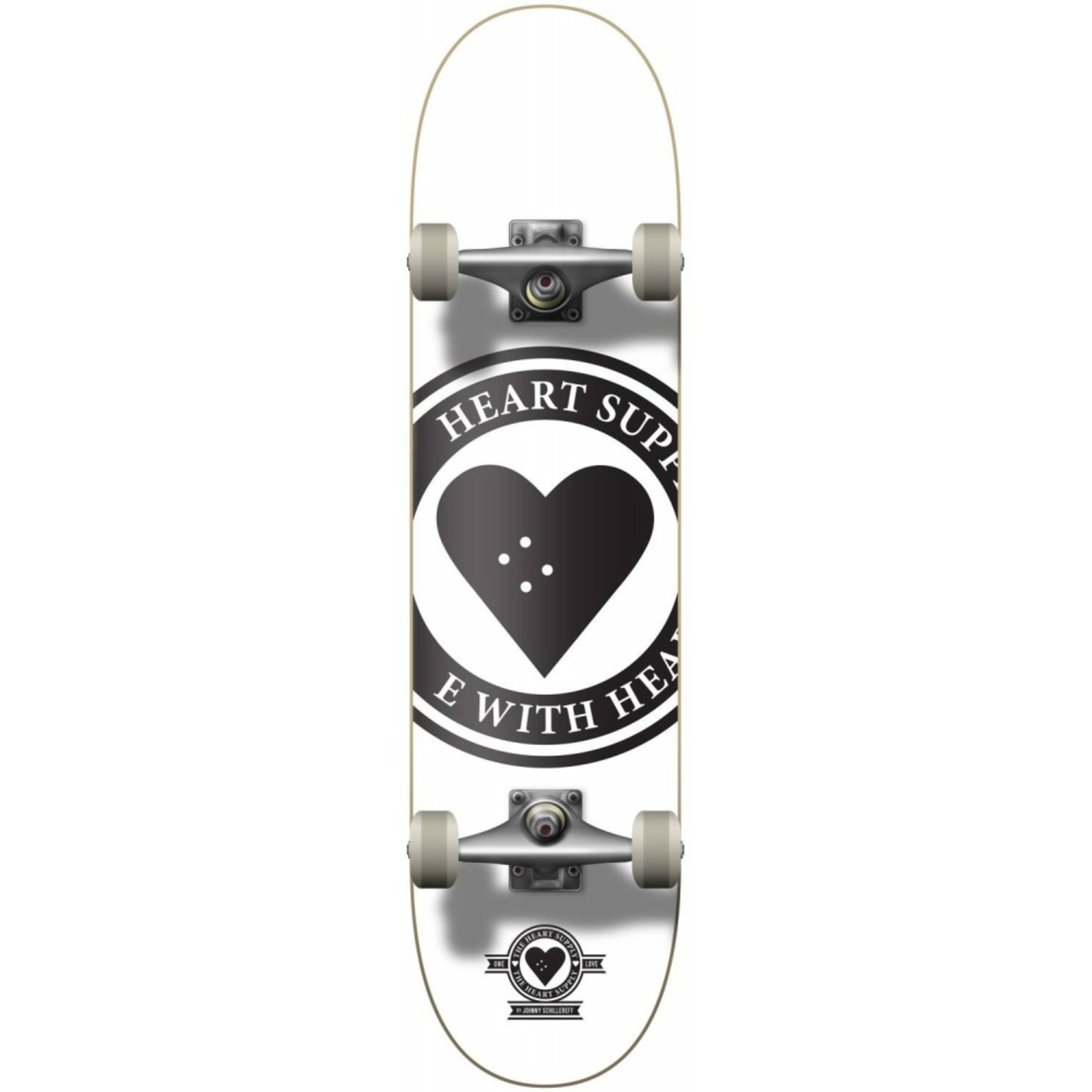 Skate Completo Heart Supply Logo 8"