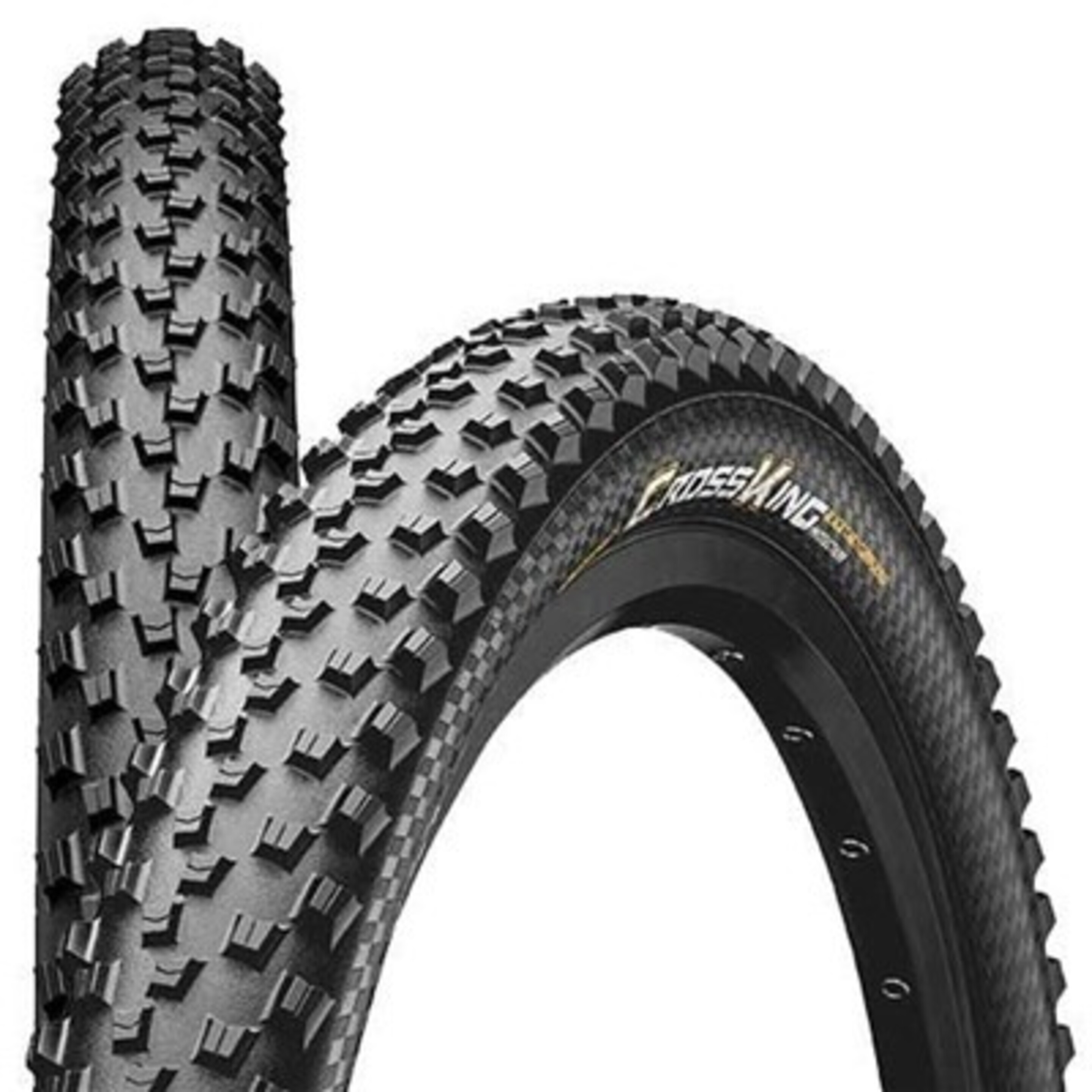 Cubierta Continental Cross-king 27.5 X 2.20 Protec Tubeless Ready Plegable Negro