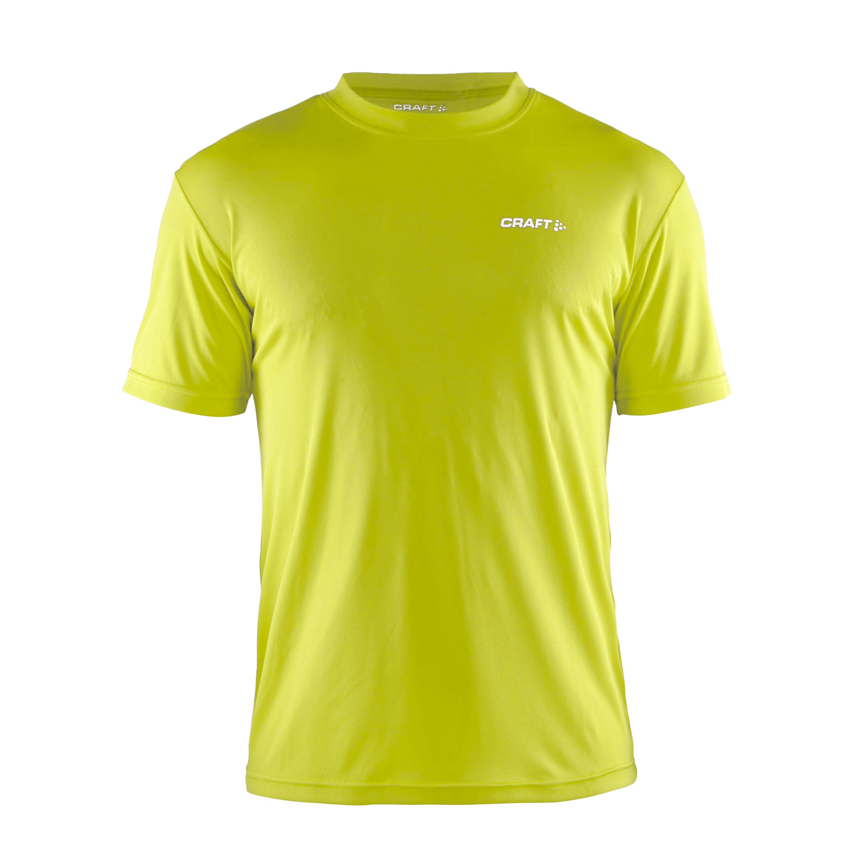 Camiseta De Deporte Transpirable Y Ligera Modelo Prime Hombre Caballero Craft (Amarillo)