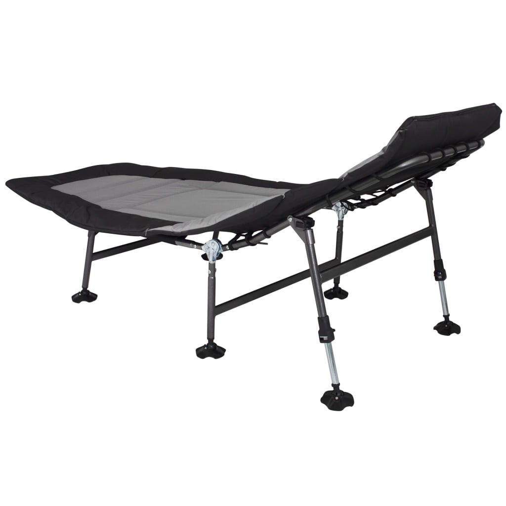 Eurotrail Cama De Camping Royal Gris Y Negro