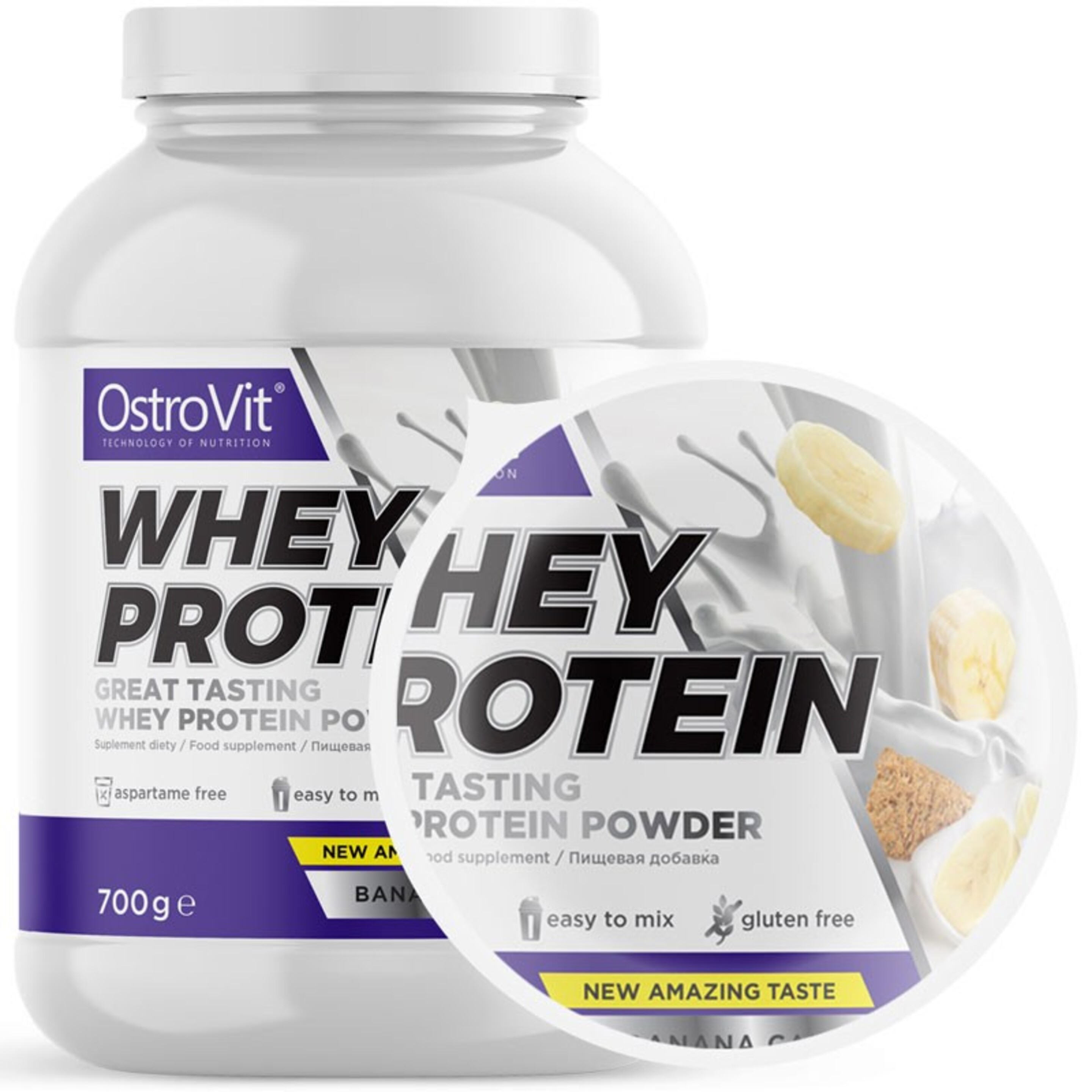 Proteína Whey - 700g - Chocolate/cacao