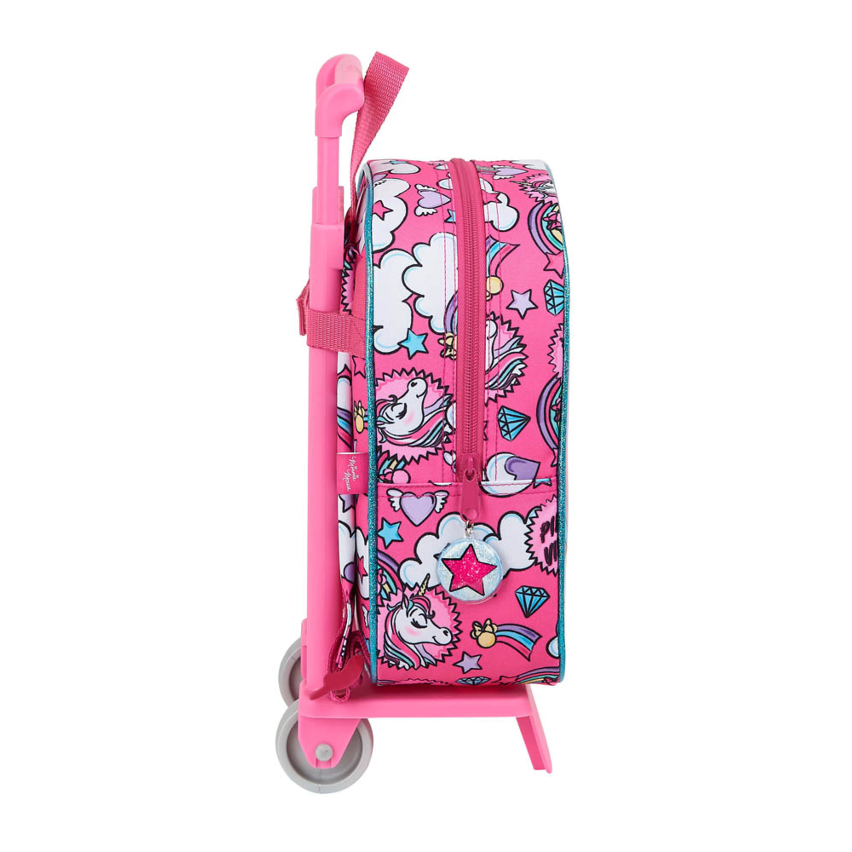 Mochila Minnie Unicorns Guardería Con Carro