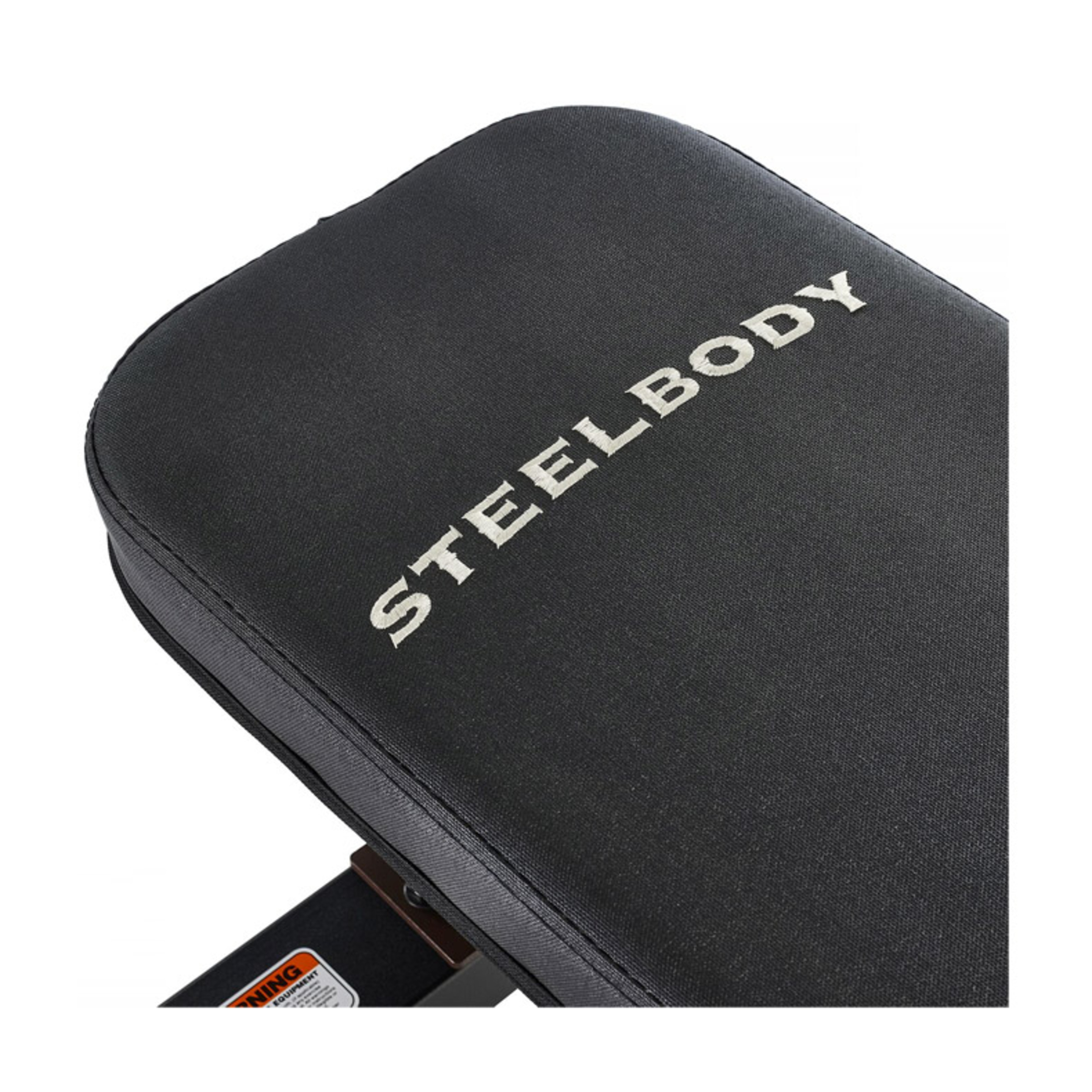 Steelbody Marcy Flat Bench Stb-10101 - Preto - Uso Semi-profissional | Sport Zone MKP