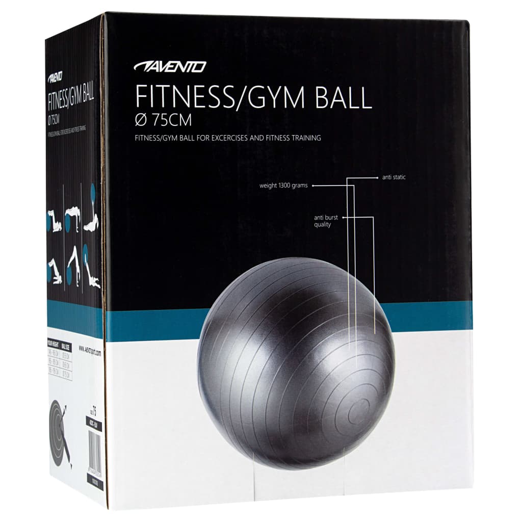 Avento Pelota De Fitness  75 Cm Diámetro