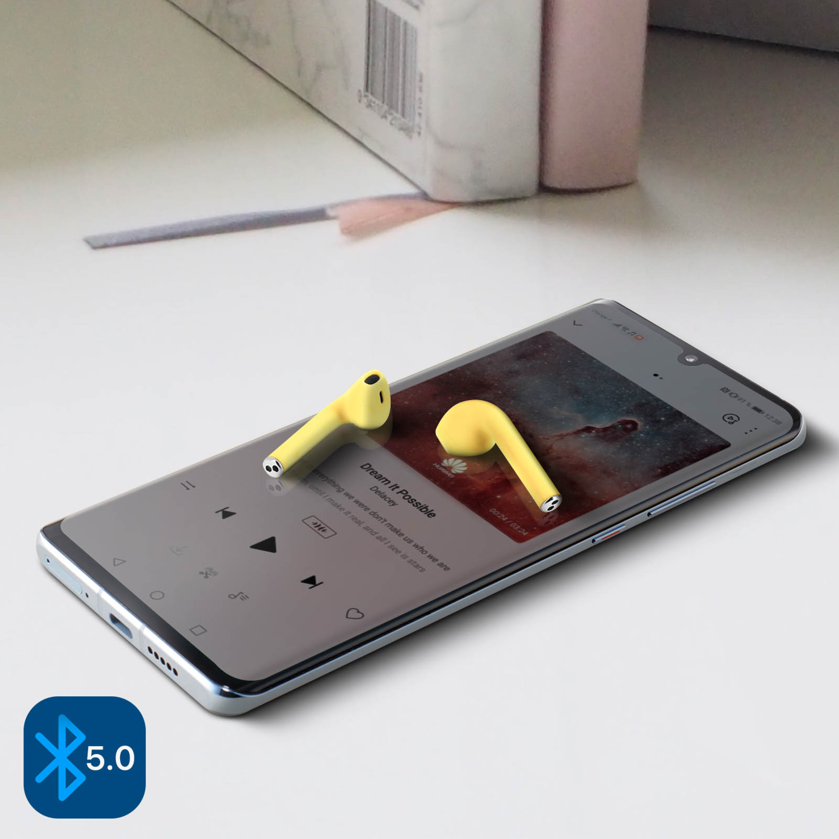 Auriculares Bluetooth 5.0 Y Estuche De Carga Control Táctil