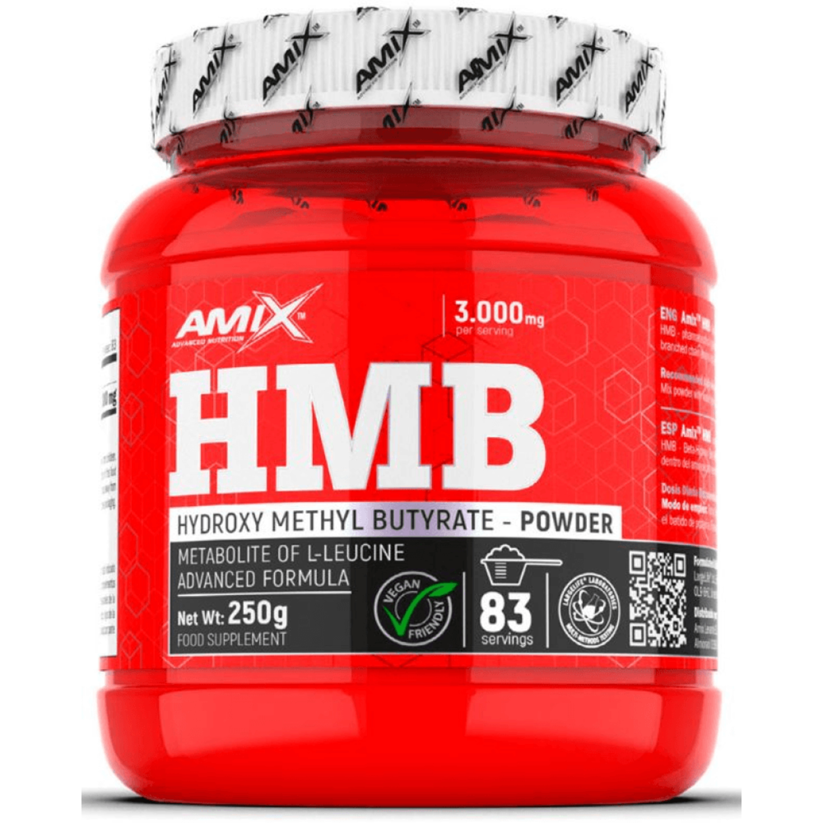 Hmb En Polvo Amix 250 Gr