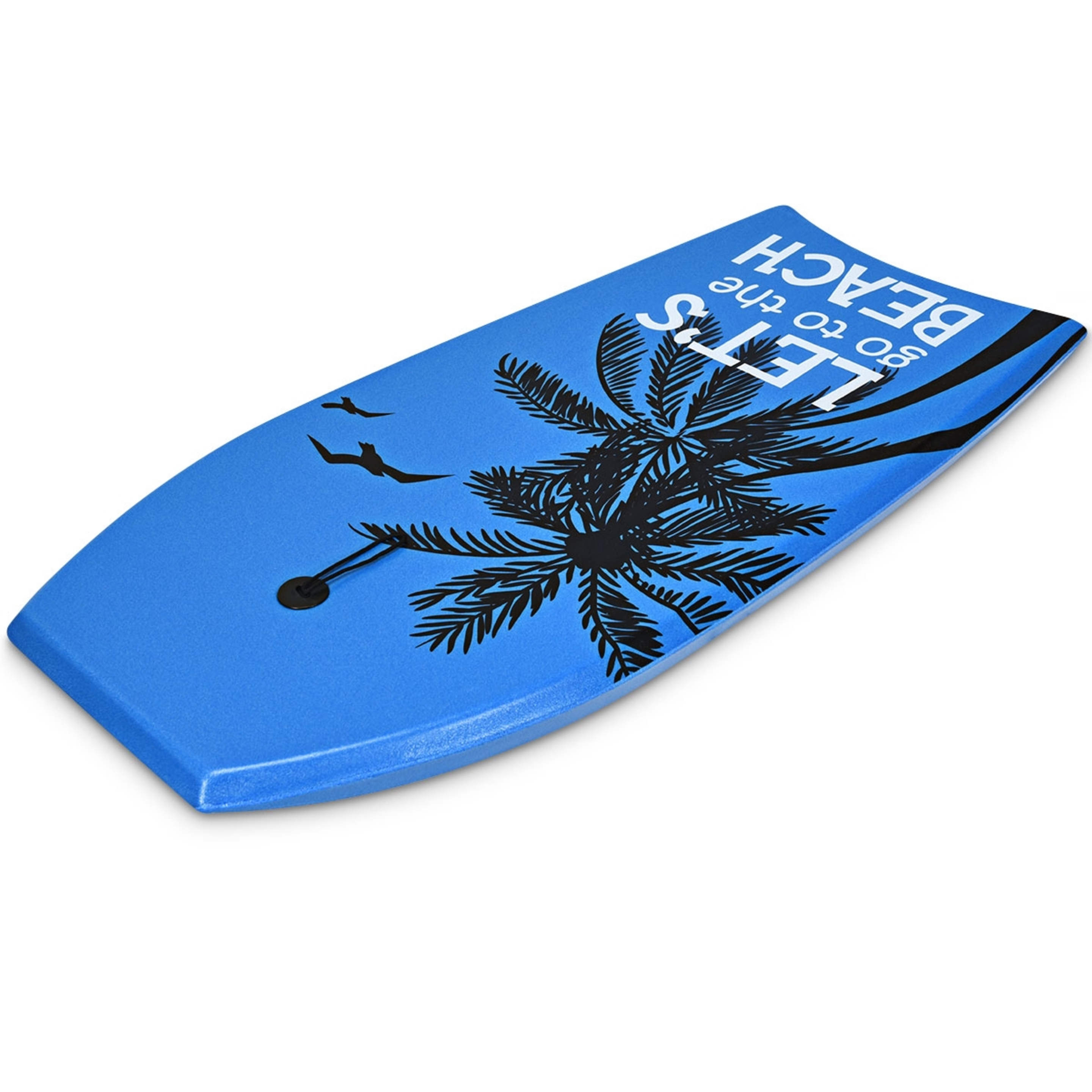 Costway Tabla De Surf Bodyboard Azul 104 X 51 Cm