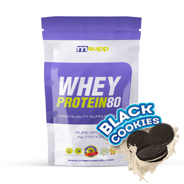 Whey Protein80 - 500g De Mm Supplements Sabor Black Cookies -  - 