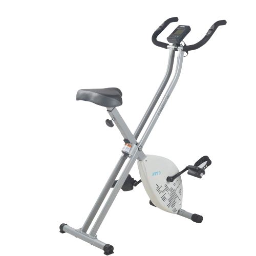 Bicicleta Ergométrica Dobrável Unissex Cadence E-smartfit 150, Forma Profissional Branca E Prateada