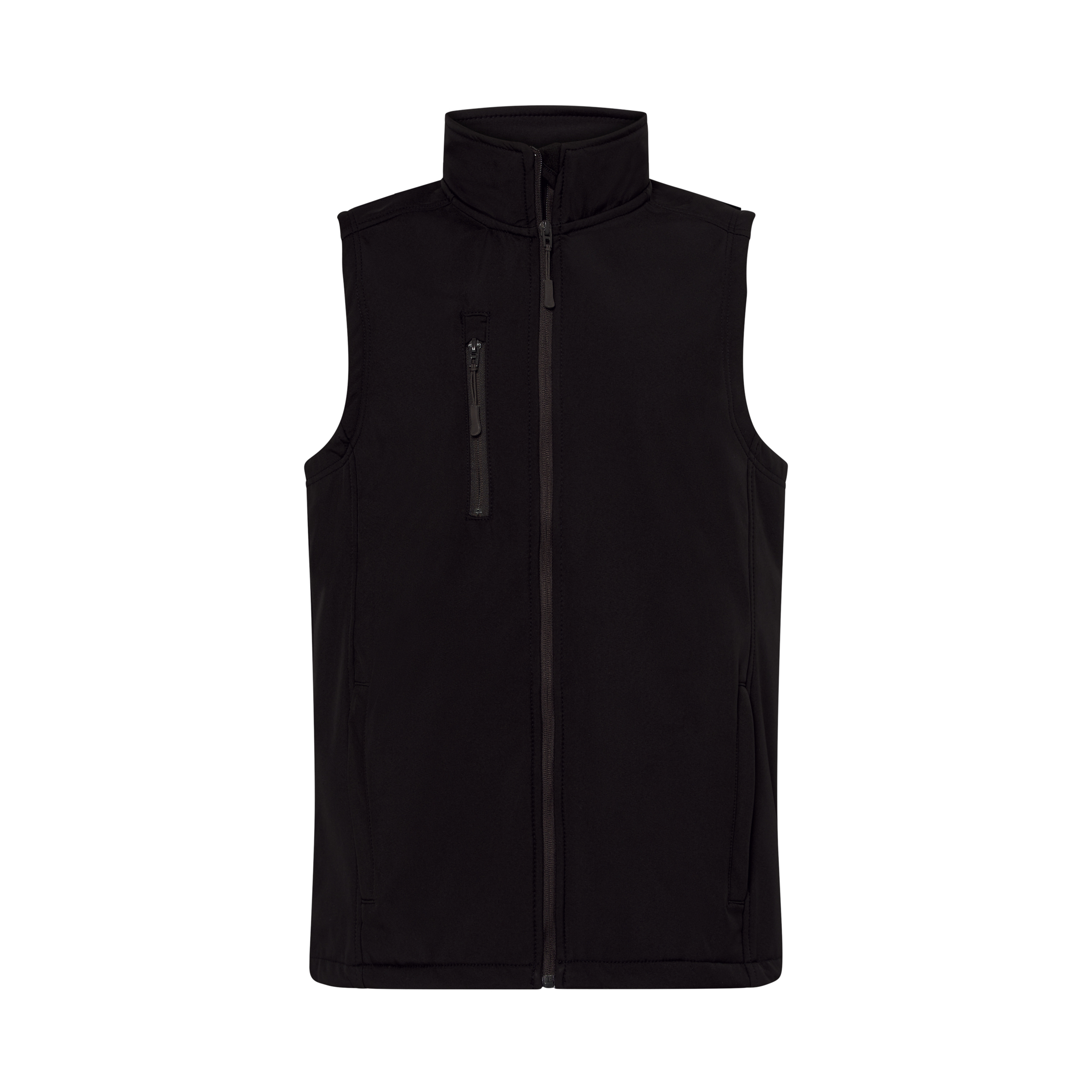 Chaleco Softshell Vest Jhk Shirts - Negro  MKP