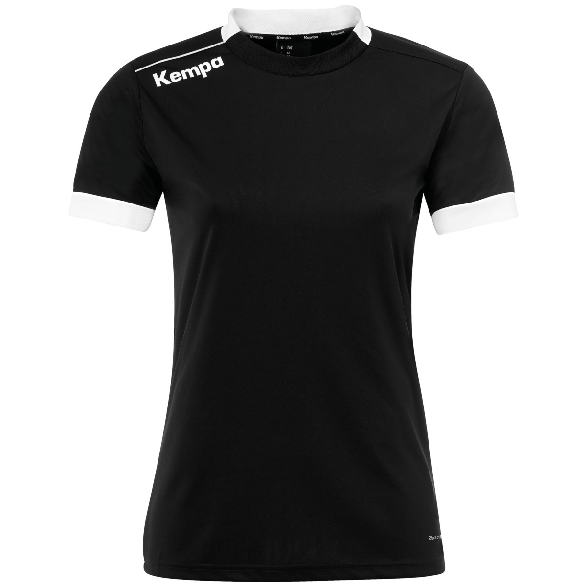 Camiseta De Mujer Kempa Player - negro-blanco - 