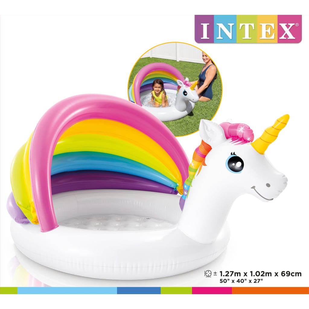 Piscina Intex Para Bebés Unicorn Baby