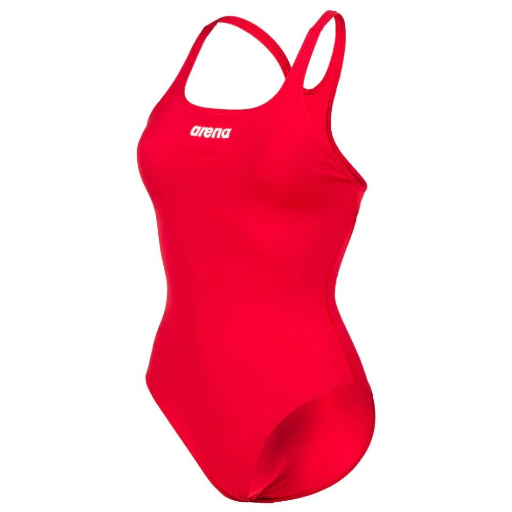Bañador De Natación Team Swim Pro Solid Rojo Arena - rojo - 