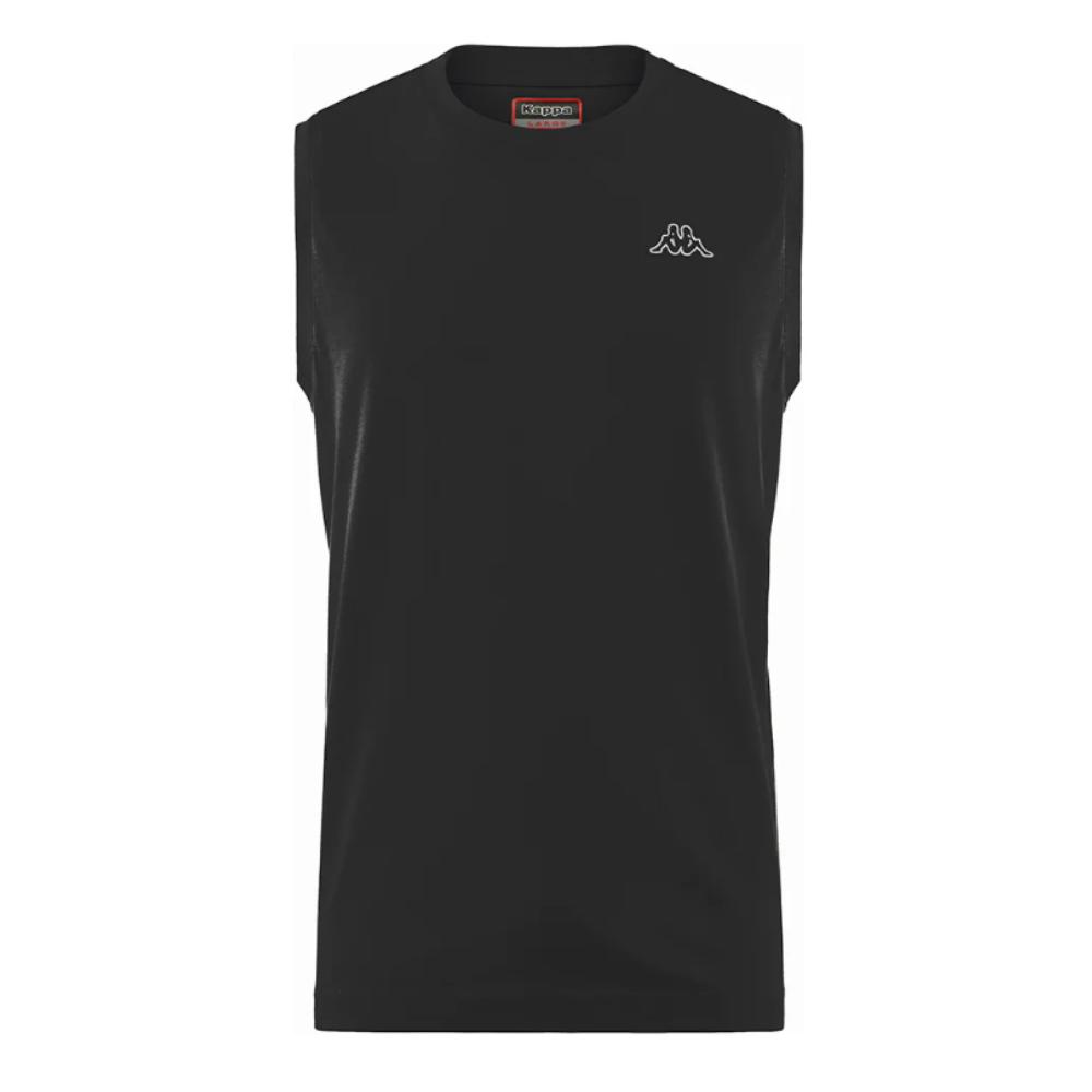 Camiseta De Tirantes Kappa Logo Korpo Cadwal - negro - 