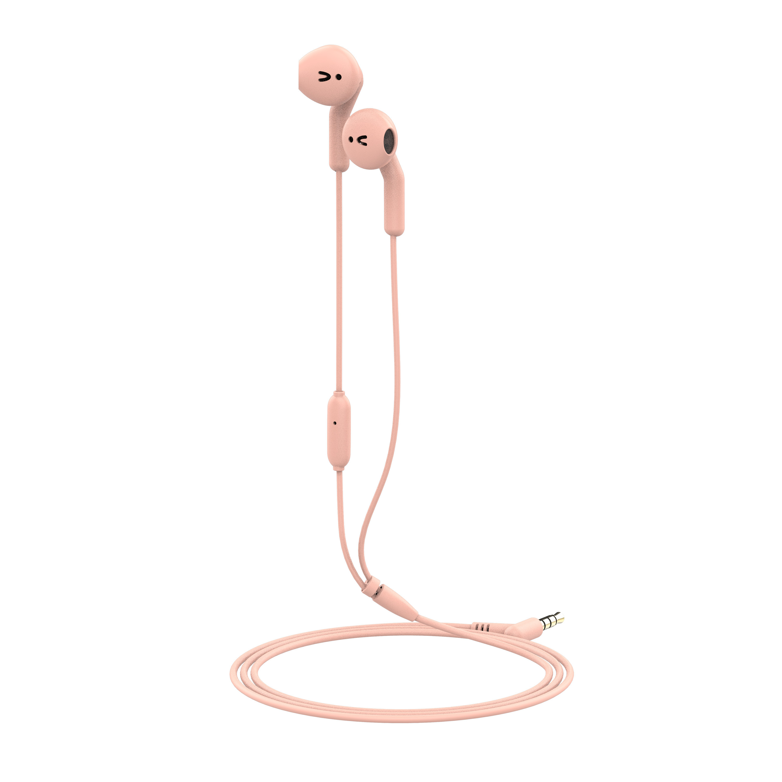 Auriculares Muvit For Change Estéreo E56 3.5mm - rosa - 