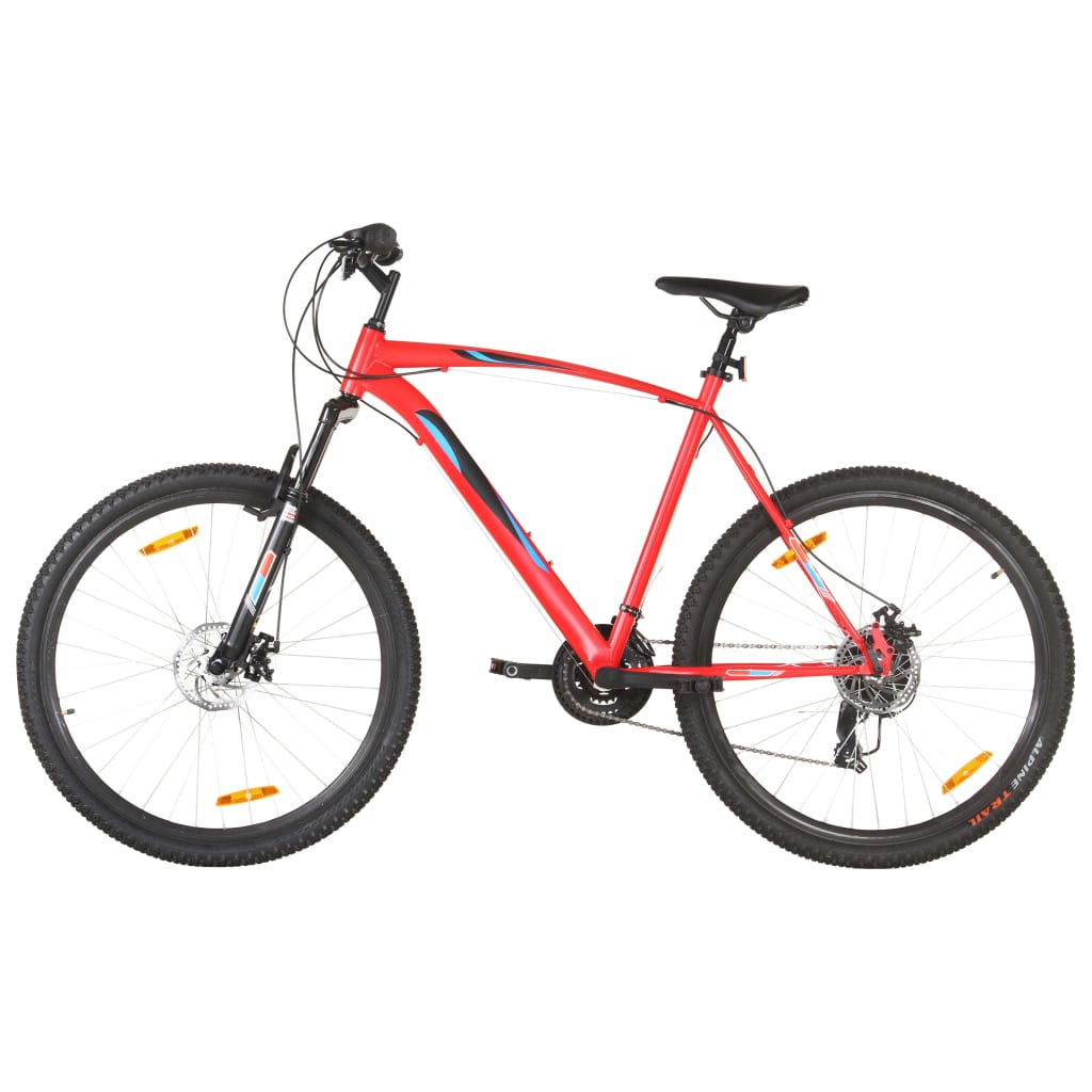 Bicicleta De Montanha Vidaxl - rojo - 