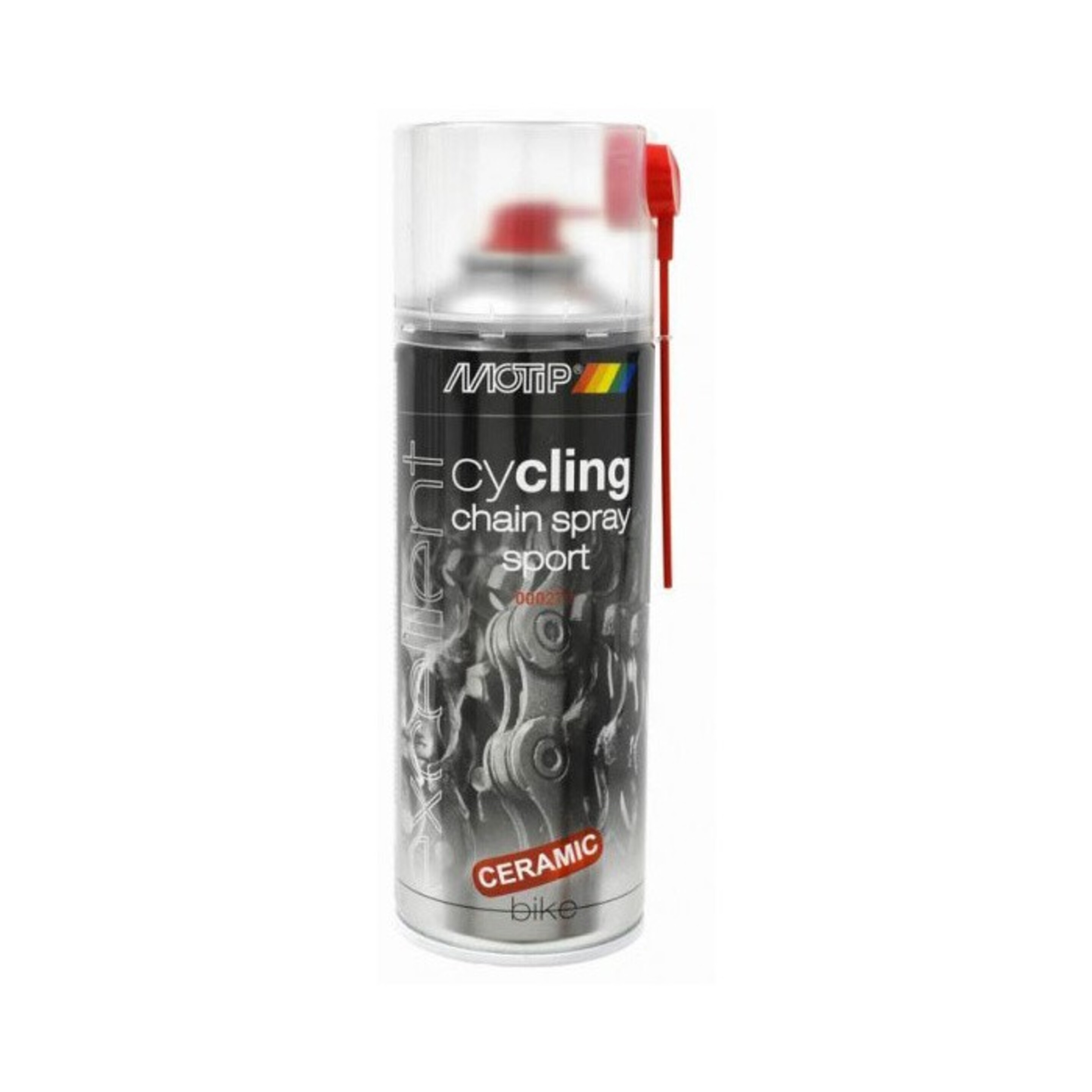 Aceite Lubricante  Spray Ceramic Sport  Para Cadenas Motip - Gris - Lubricante Motip Bike Chain Spray S  MKP