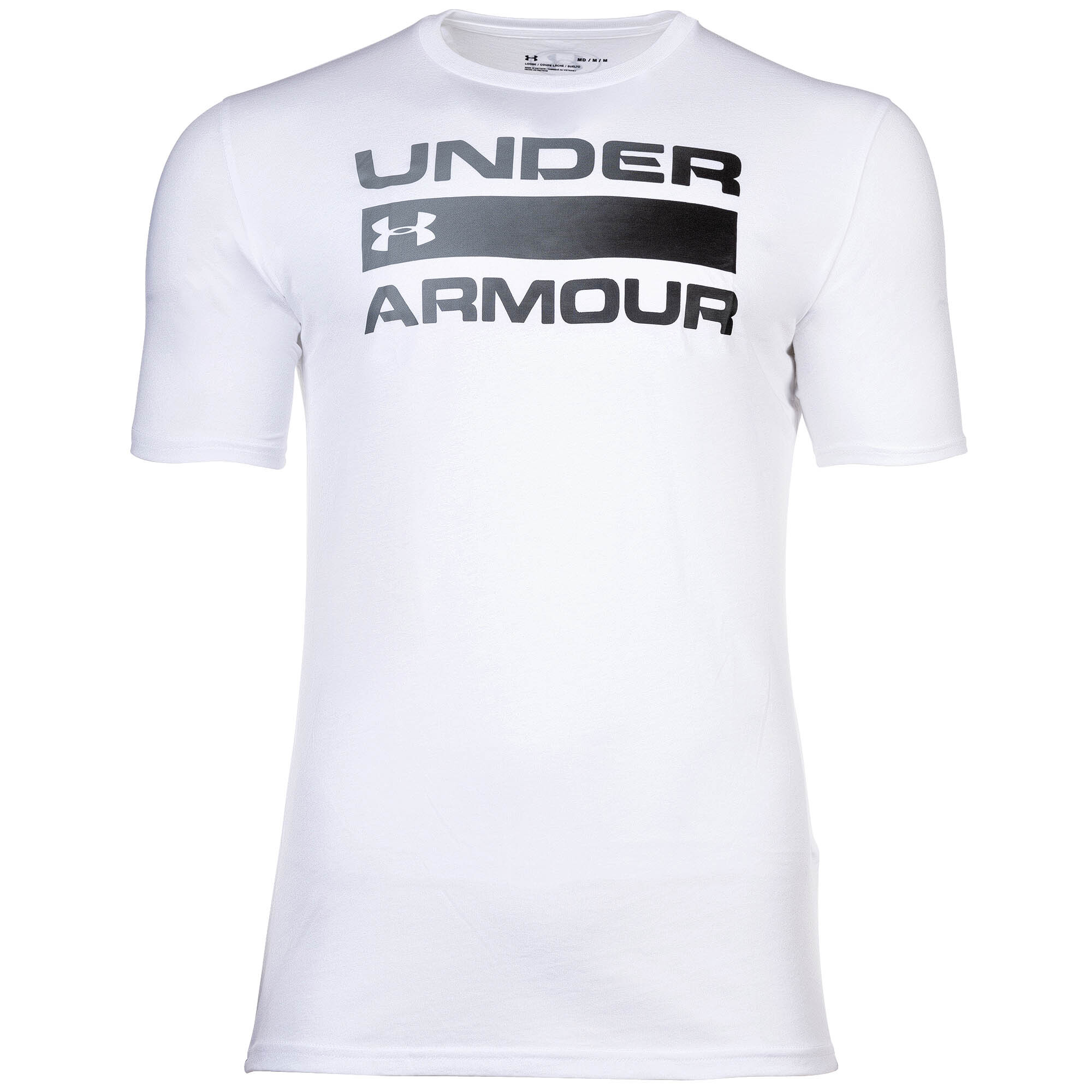 Camiseta De Manga Corta Under Armour Team Issue Wordmark - blanco - 