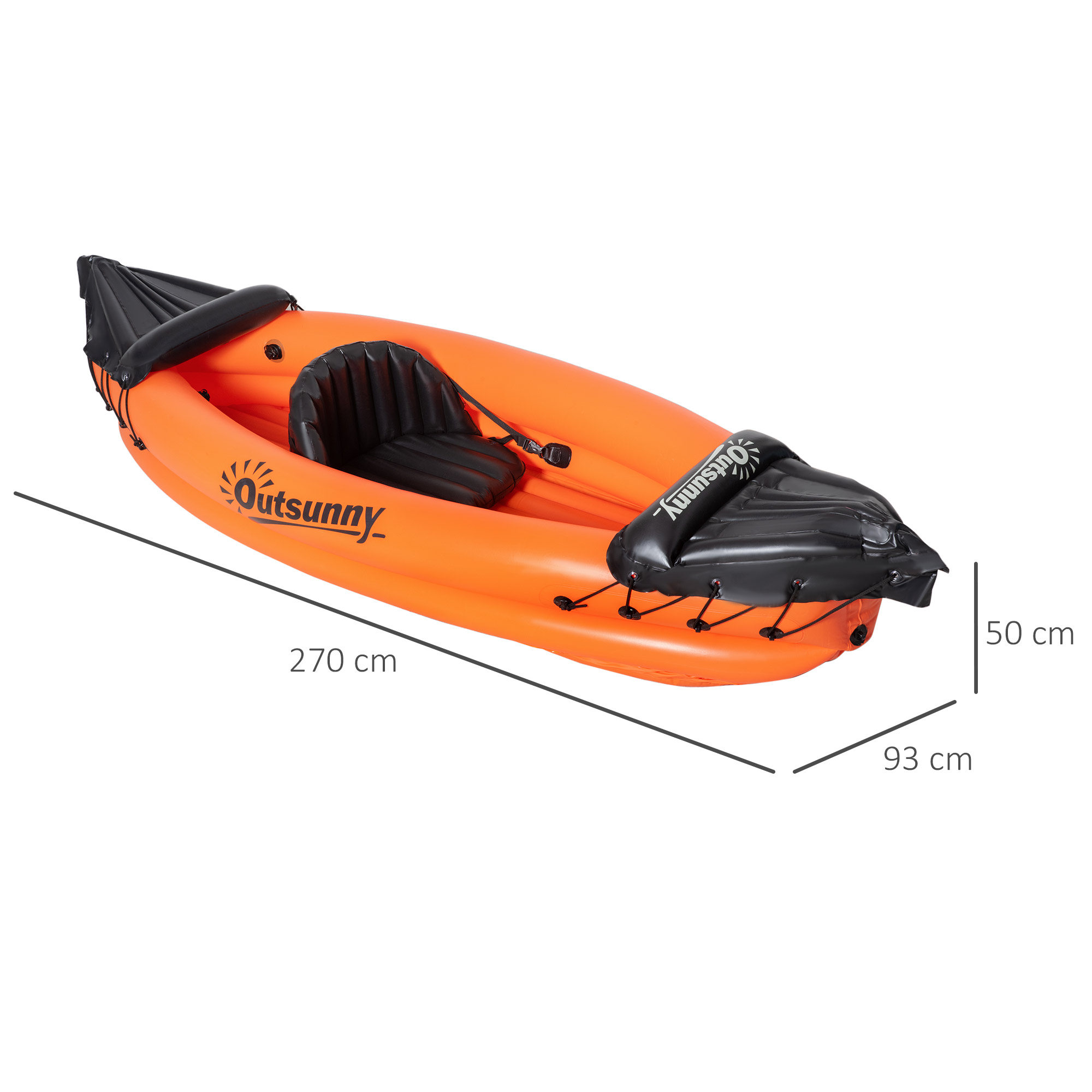 Kayak Insuflável Outsunny A31-007