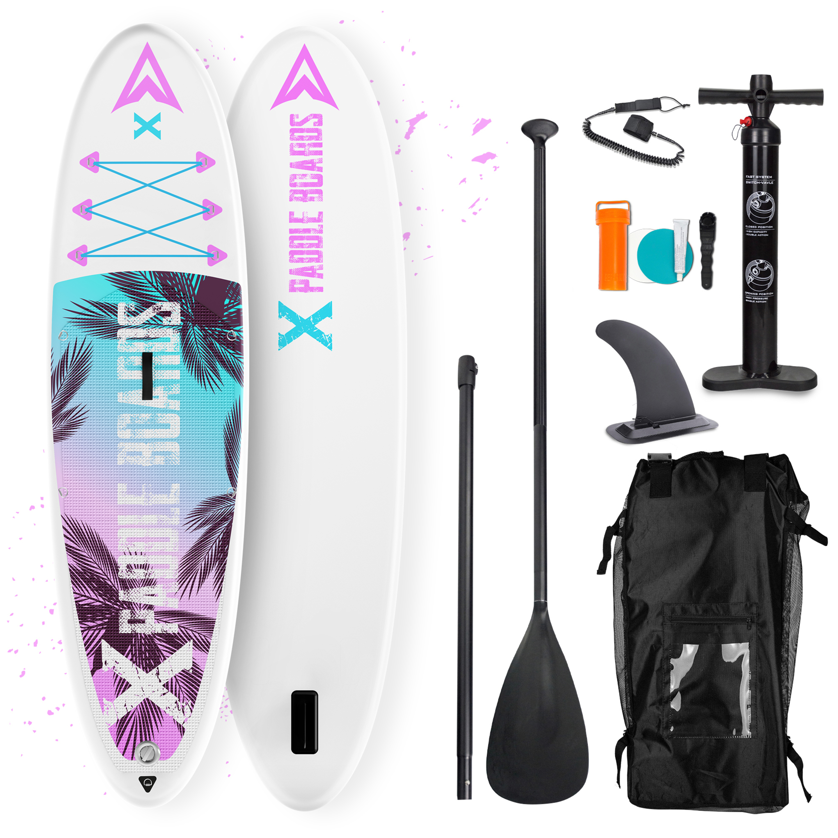 Paddle Insuflável Pink-x Criança X-paddleboards