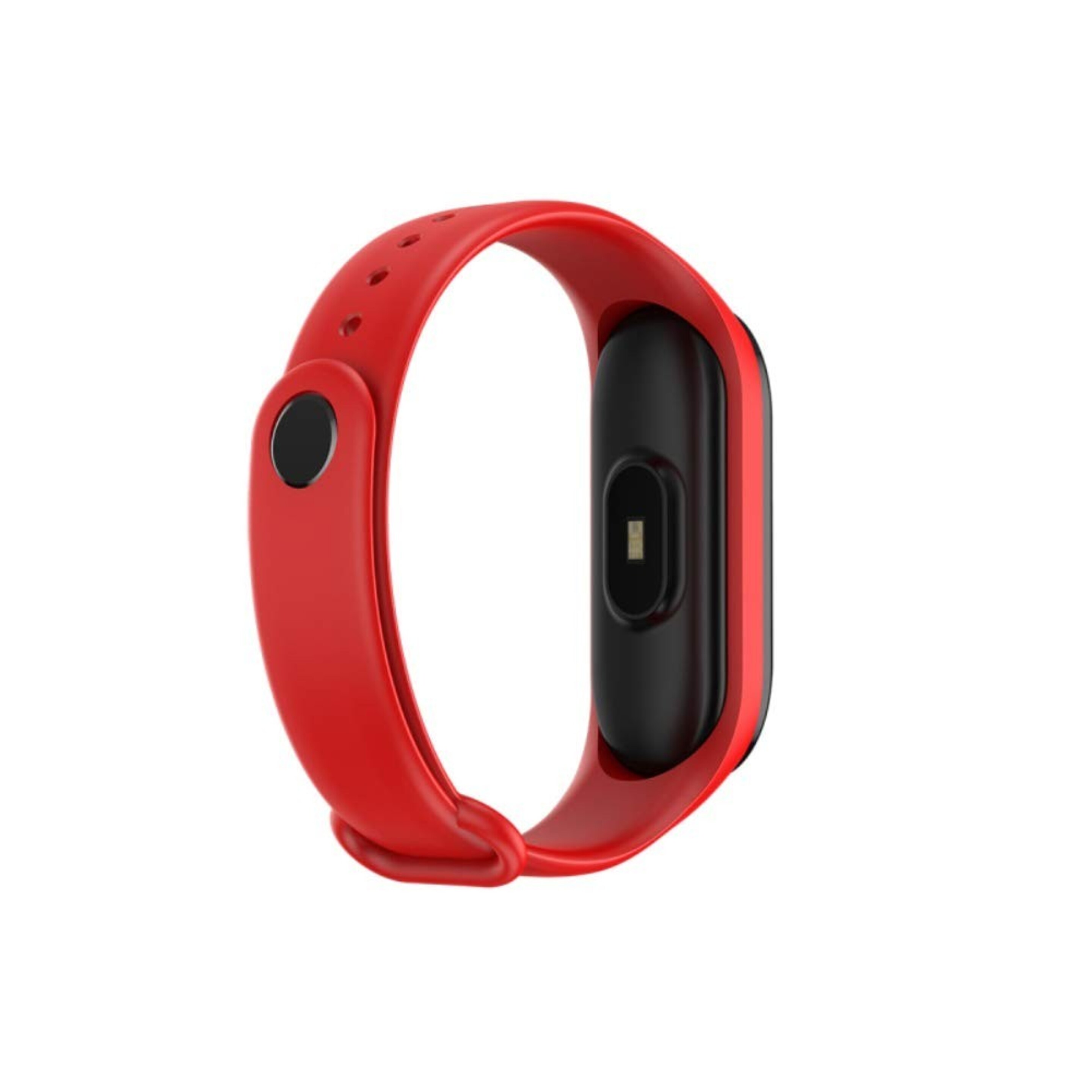 Lks Pulsera Inteligente Con Pantalla A Color Ips, Ip67 Rojo