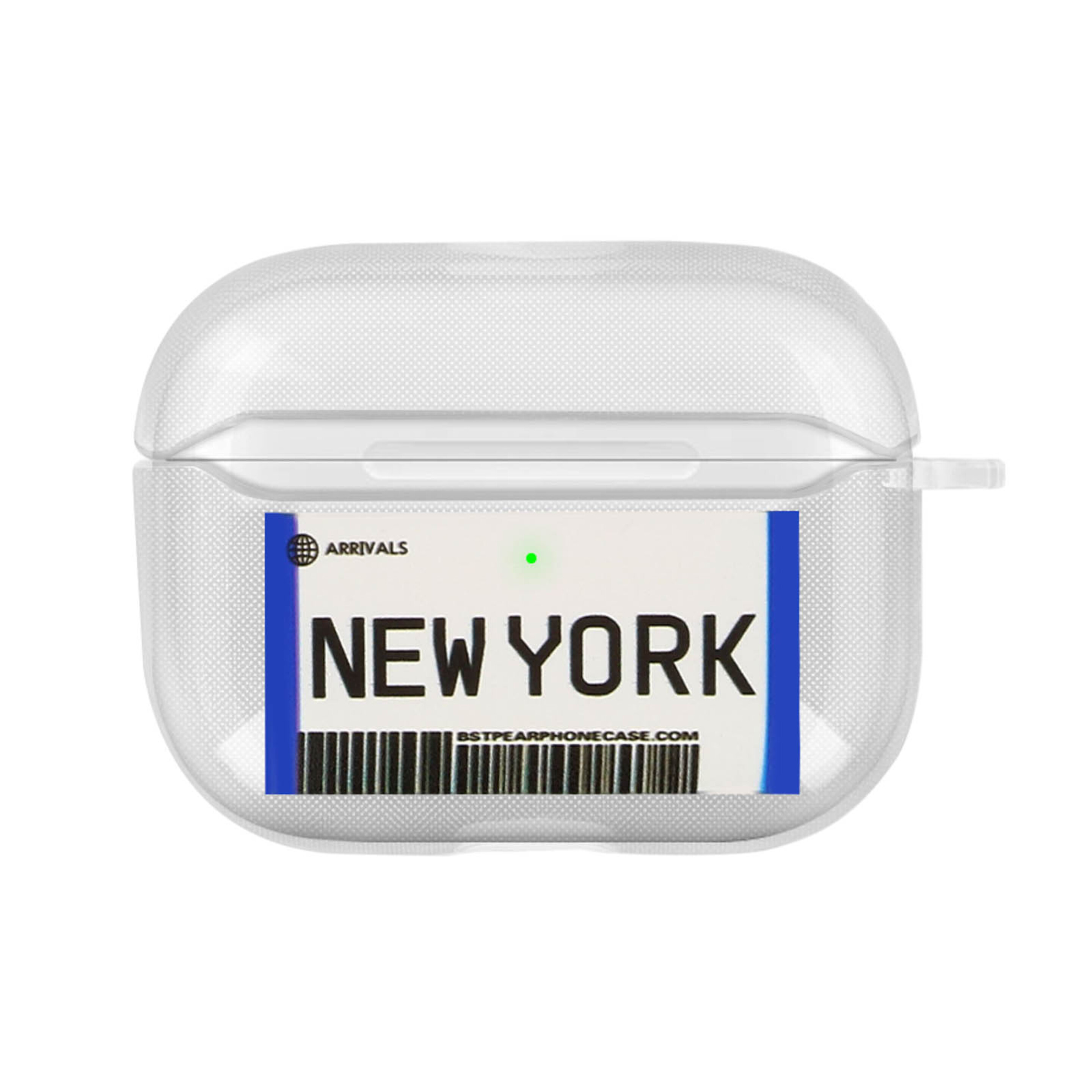 Funda Protectora De Silicona Para Airpods Pro Diseño Nueva York