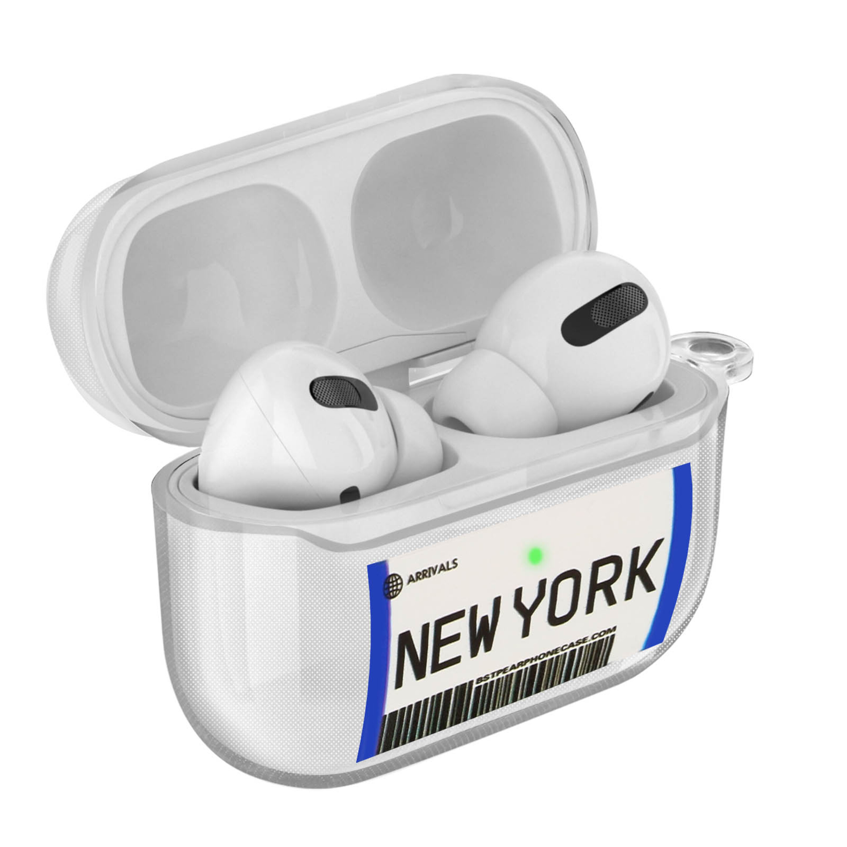 Funda Protectora De Silicona Para Airpods Pro Diseño Nueva York