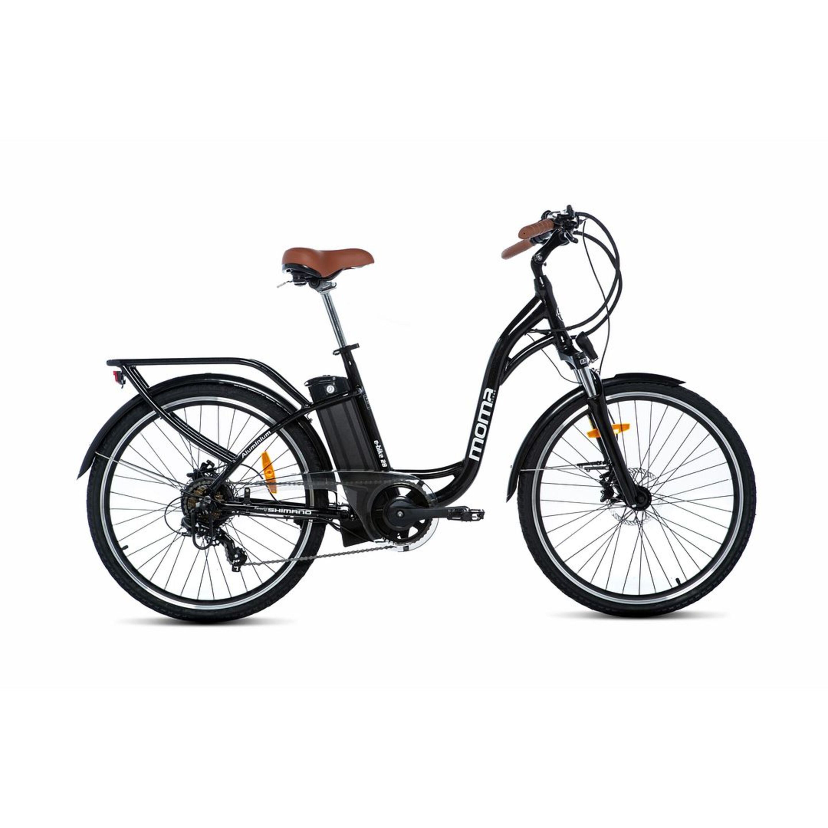 Bicicleta Electrica Moma Bikes  Ebike 28.2" Hydraulic Disc - Negro - Bicicleta Electrica, Urbana 28"  MKP