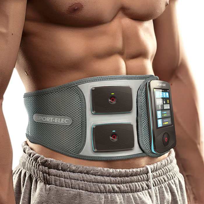 Electroestimulador Muscular Free Action Sport-elec Inalambrico+cinturón Abdo