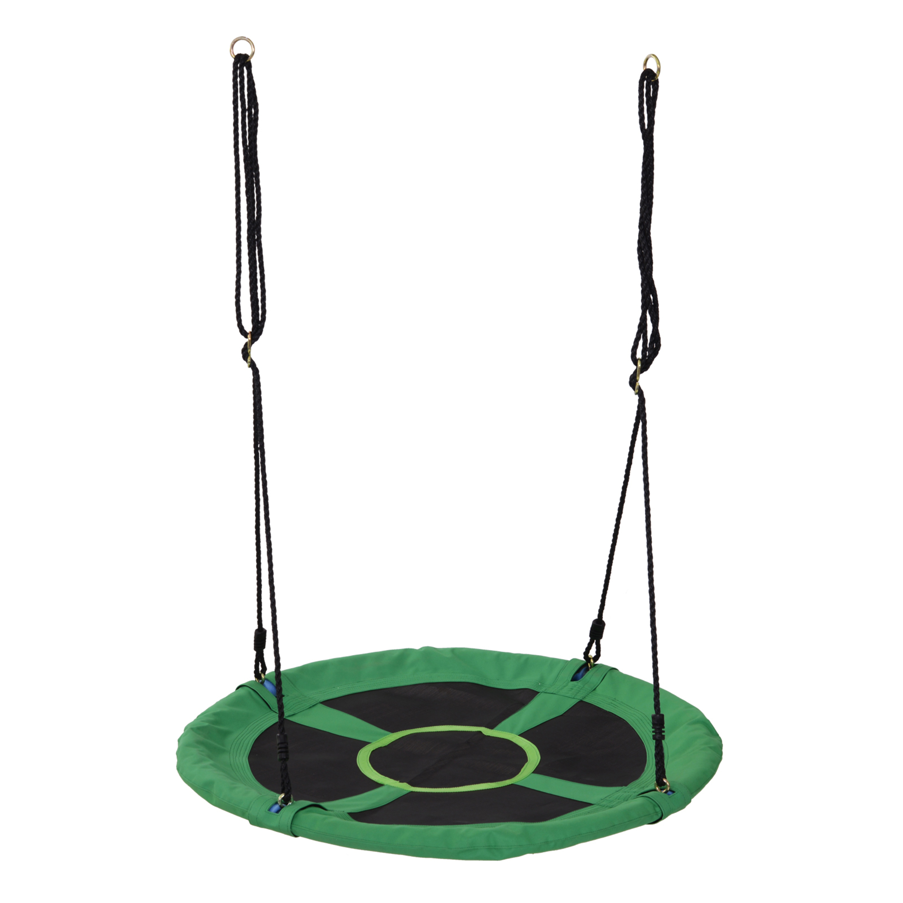 Homcom® Columpio Nido Infantil Columpio De árbol Forma Redonda Columpio Para Niños Carga 100kg Jardí