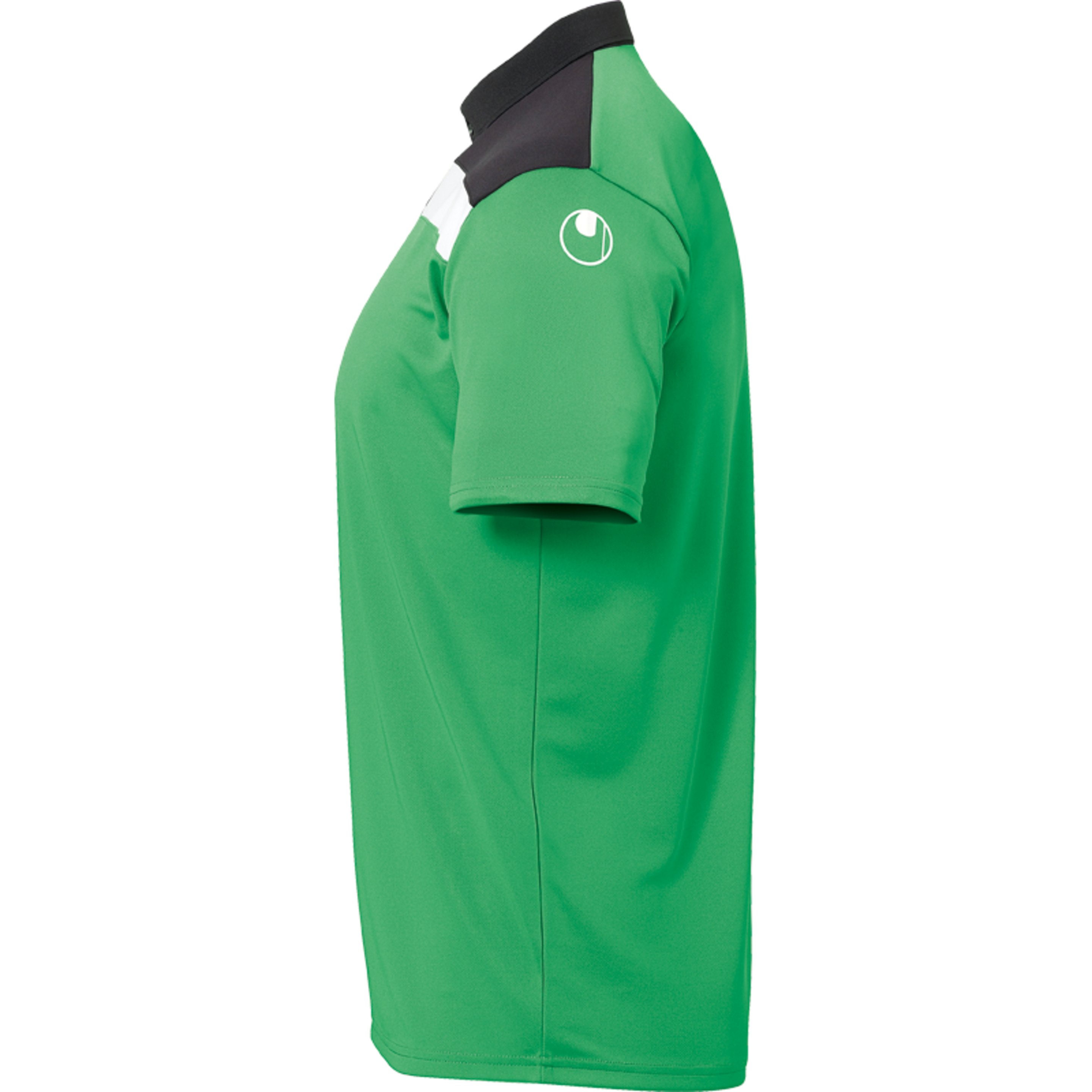 Offense 23 Polo Shirt Verde/negro/blanco Uhlsport