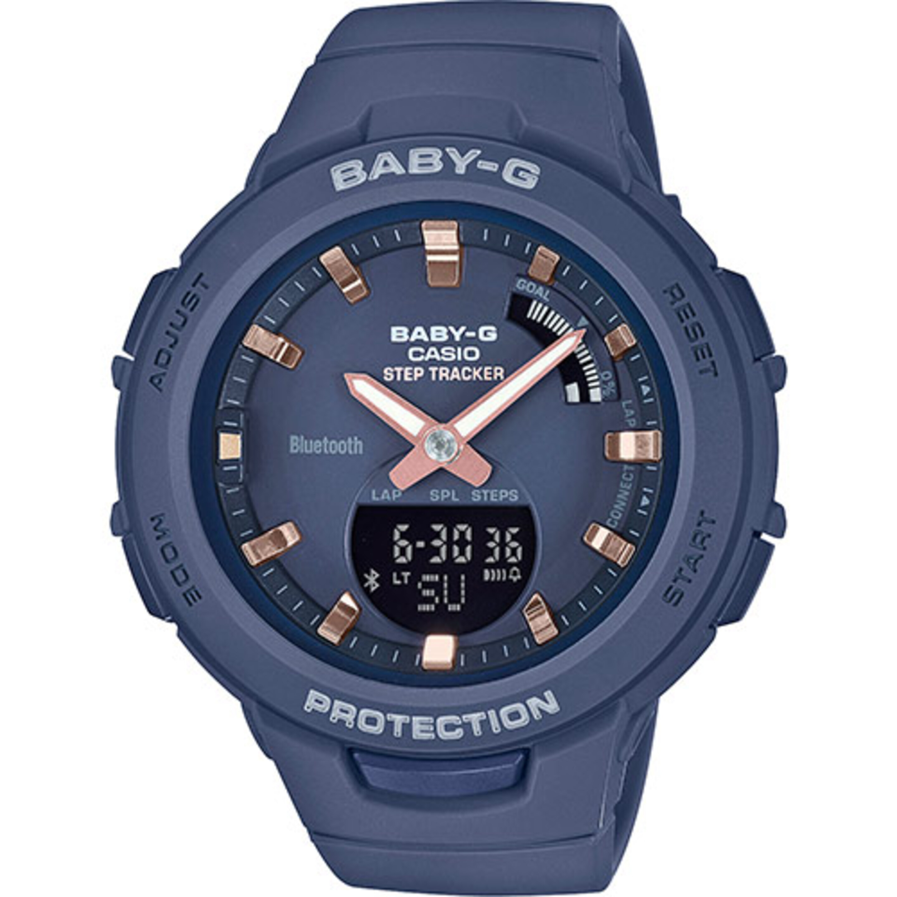 Reloj Casio Baby-g Bsa-b100-2aer - azul-oscuro - 