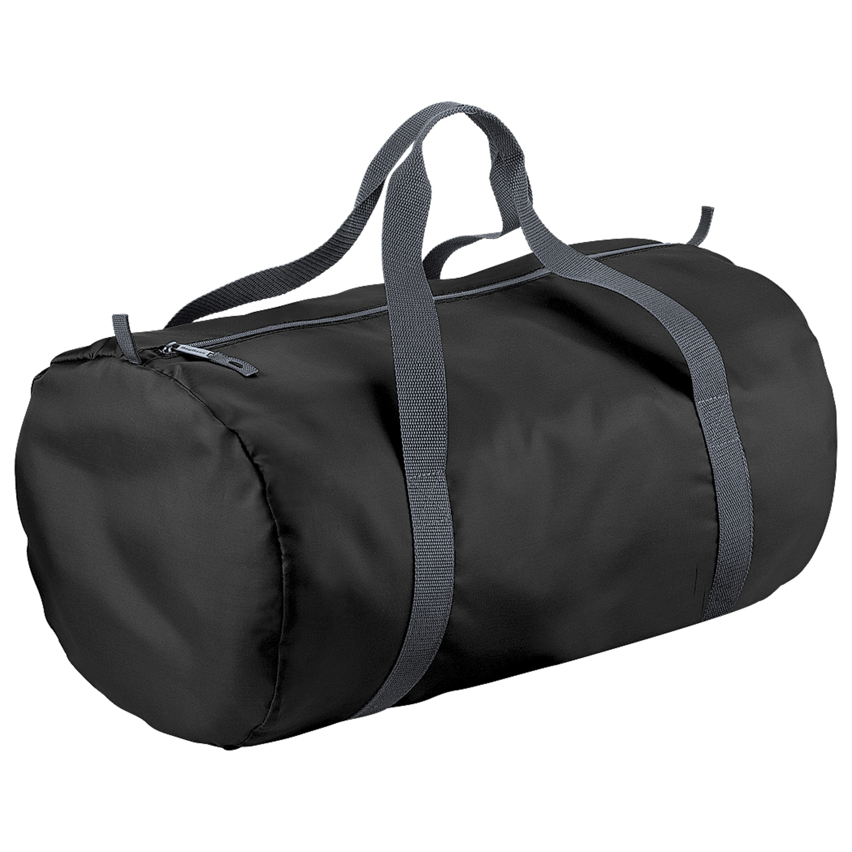 Bolsa De Deporte / De Viaje Impermeable Modelo Barrel Packaway (32 Litros) Bagbase (Negro)