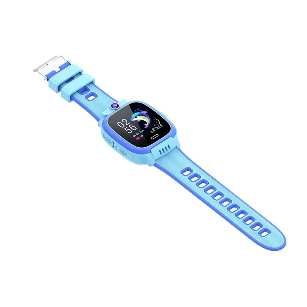Smartwatch Relógio Inteligente Klack Para Crianças Com Gps Localizador E Comunicação 4g - Azul