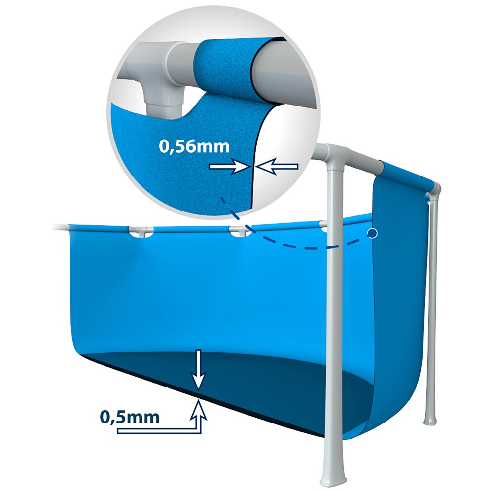 Piscina Desmontable Tubular Intex Small Frame